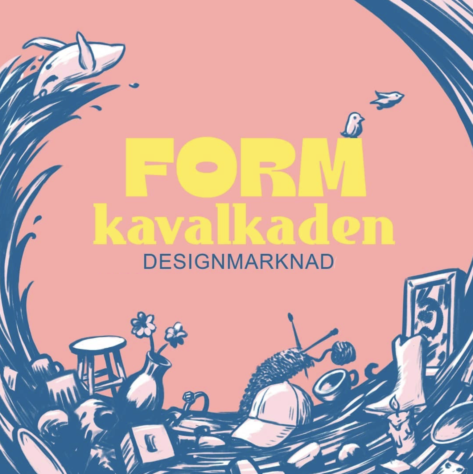 Formkavalkaden designmarknad våren 2026