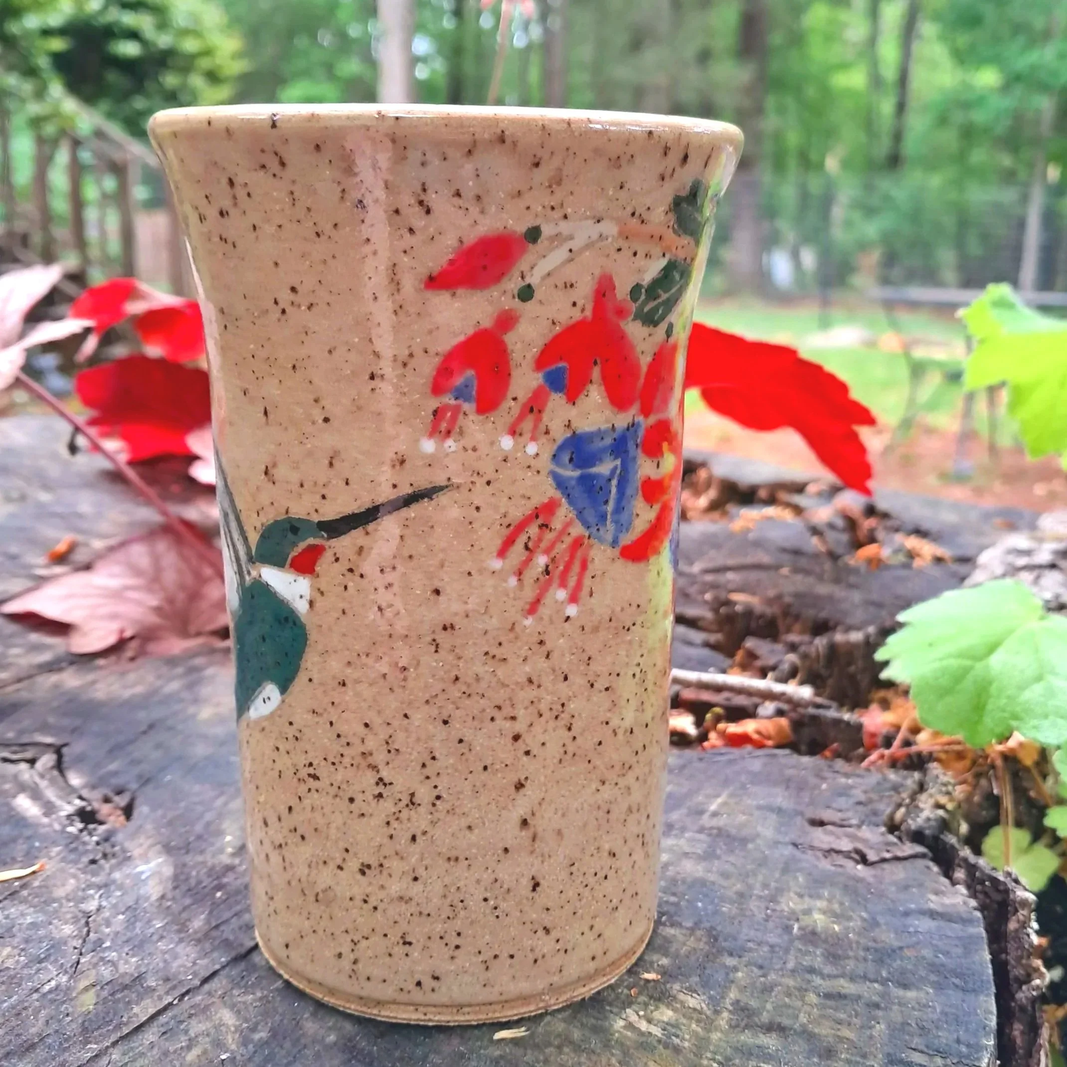 Hummingbird vases