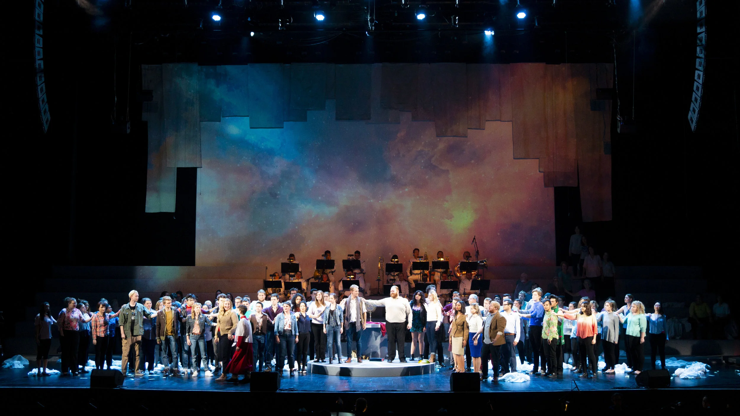 Colorful and uplifting final cosmos