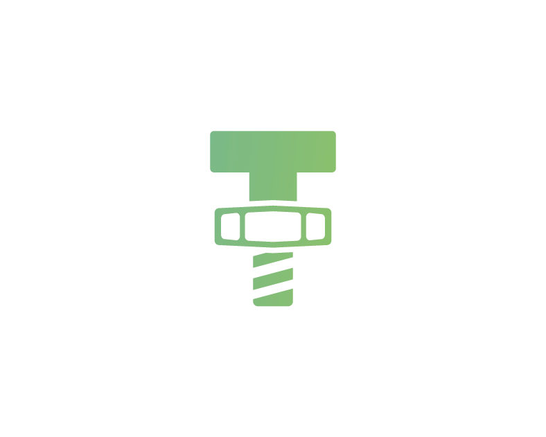 Nut and bolt green gradient.png