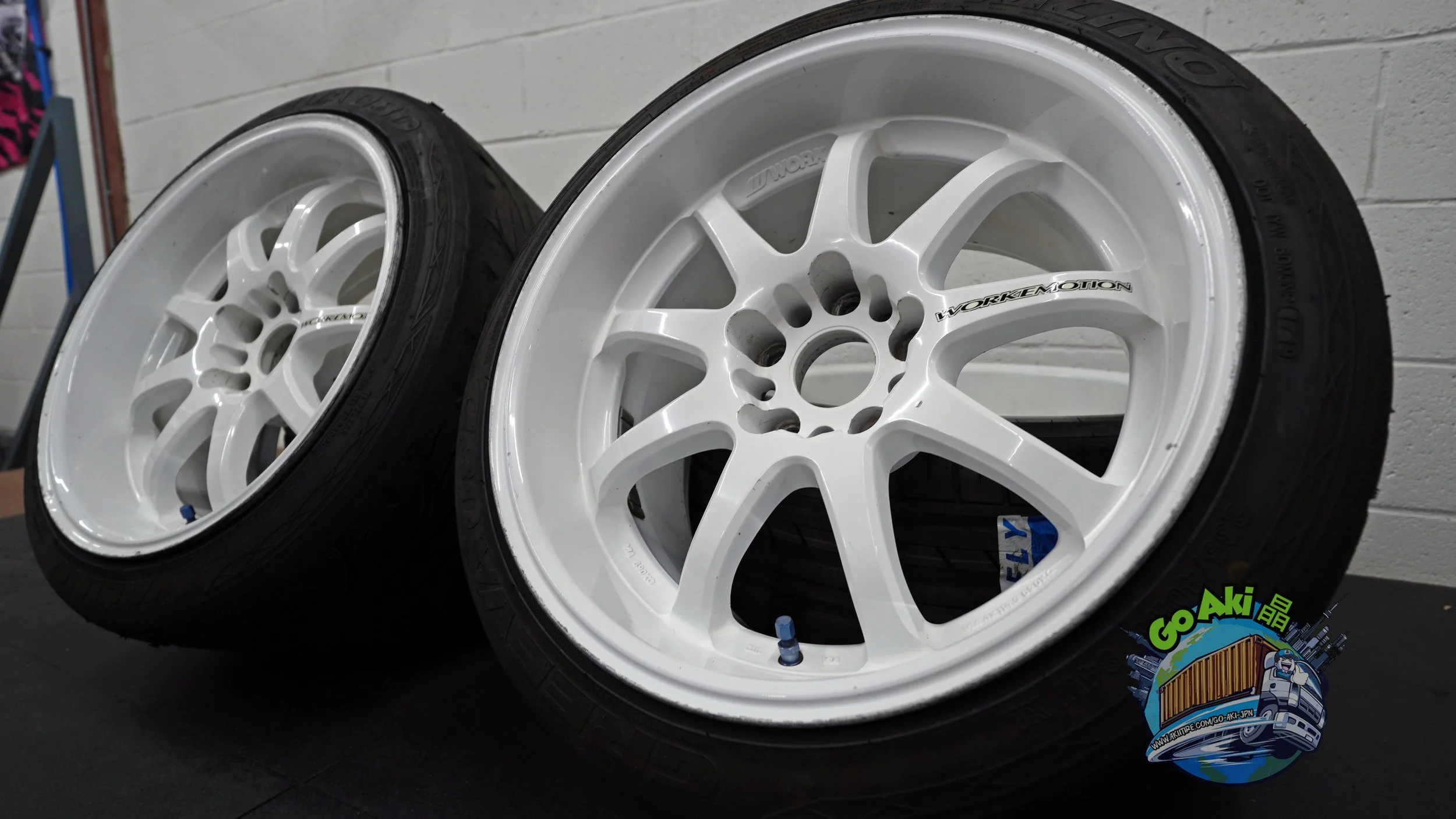 Work Xd9 Rally Work Emotion XD9 (Staggered Set) 17x9.5 +17 & 18x10.0 +18 (5x114.3 ...