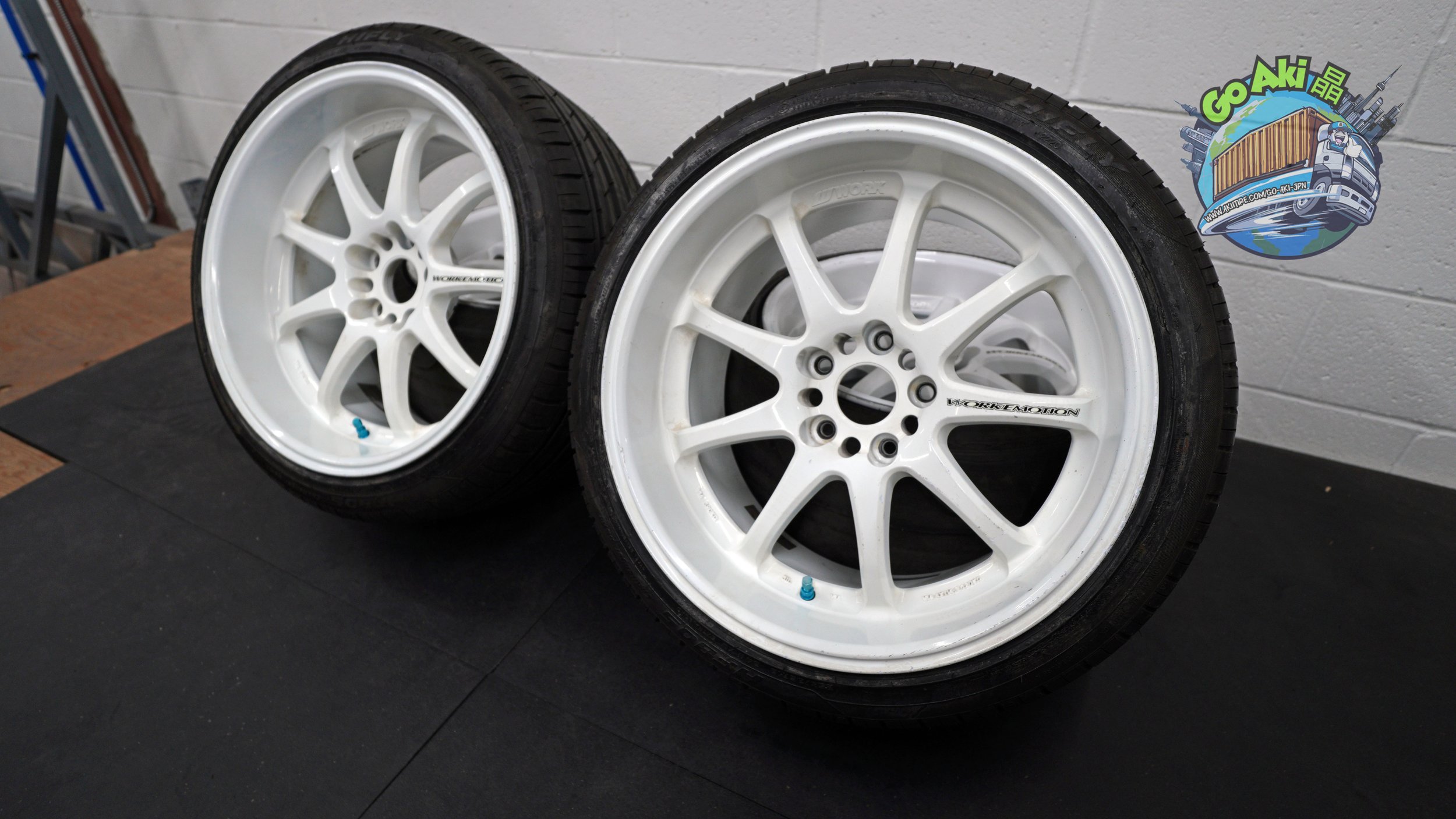 Work Emotion XD9 (Staggered Set) 17x9.5 +17 & 18x10.0 +18 (5x114.3 ...