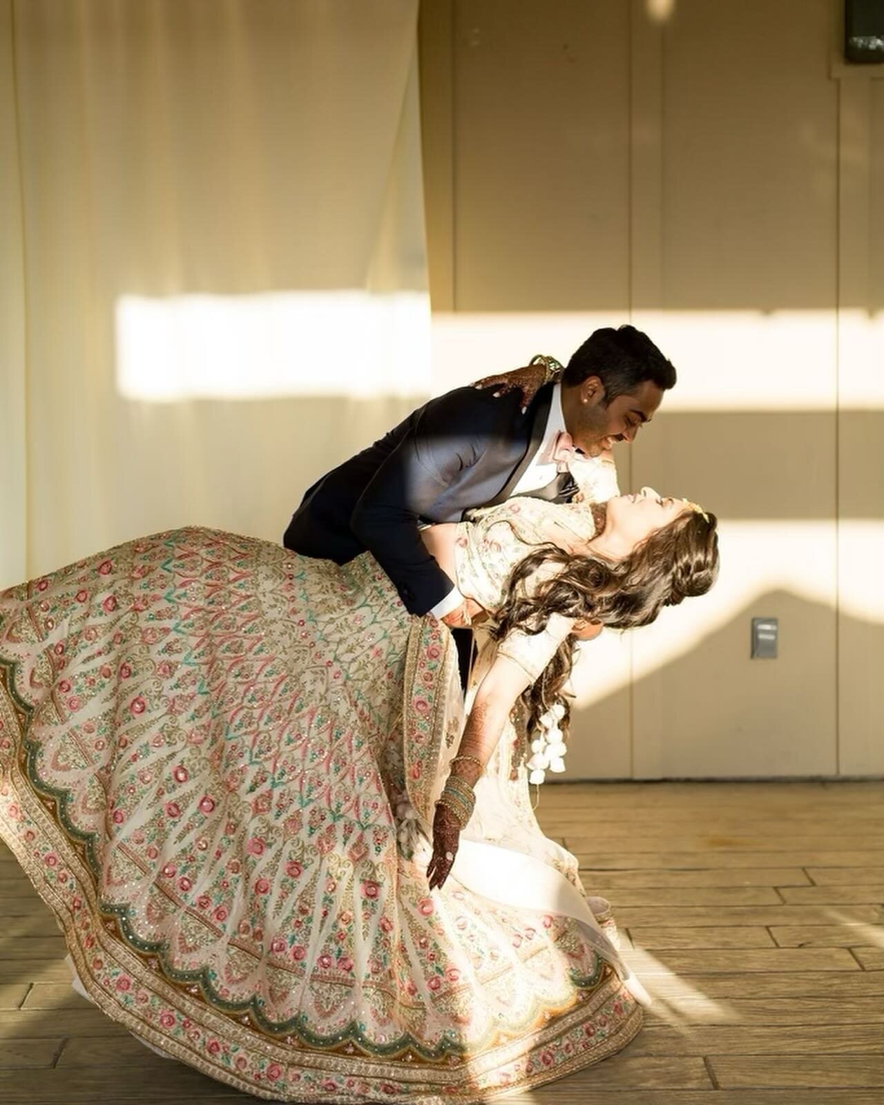 Soft glow of pastels and lights, our lovely bride Krishna whose groom is Shiva is in a dreamlike symphony of love. Each photograph whispers the enchanting tale of their union, a delicate dance of romance and radiance. 💖📸

Bride: @krishnam19 
Bride&