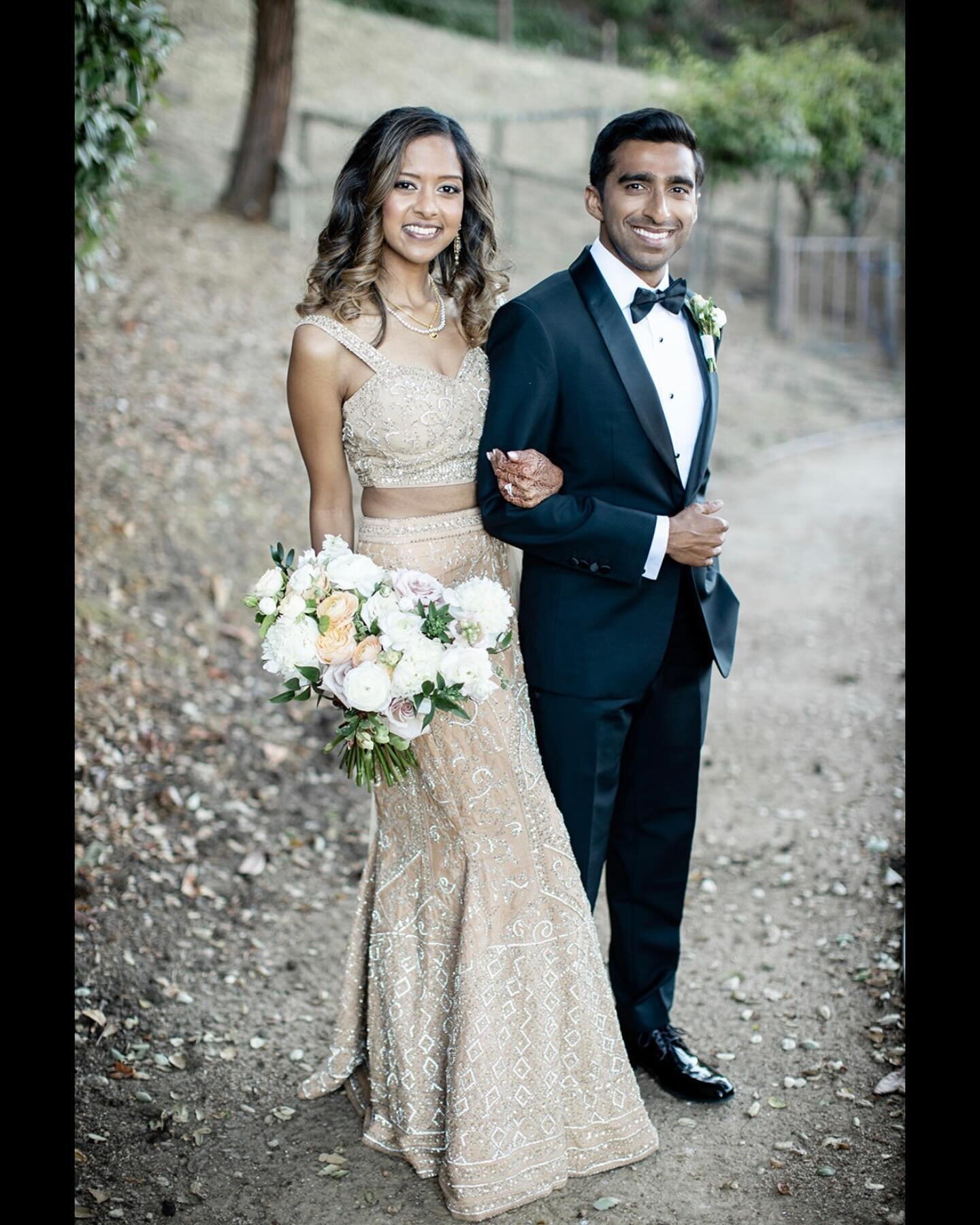 Stepping into the spotlight, Bilwa captivates in her bespoke gold mermaid dress, a vision crafted to perfection. ✨

Bride: @bilwar &amp; Groom: @vivekmusinipally 

&bull; Bride&rsquo;s Attire: @swaticouture &bull;

Wedding Planner: @sealed.with.a.kis