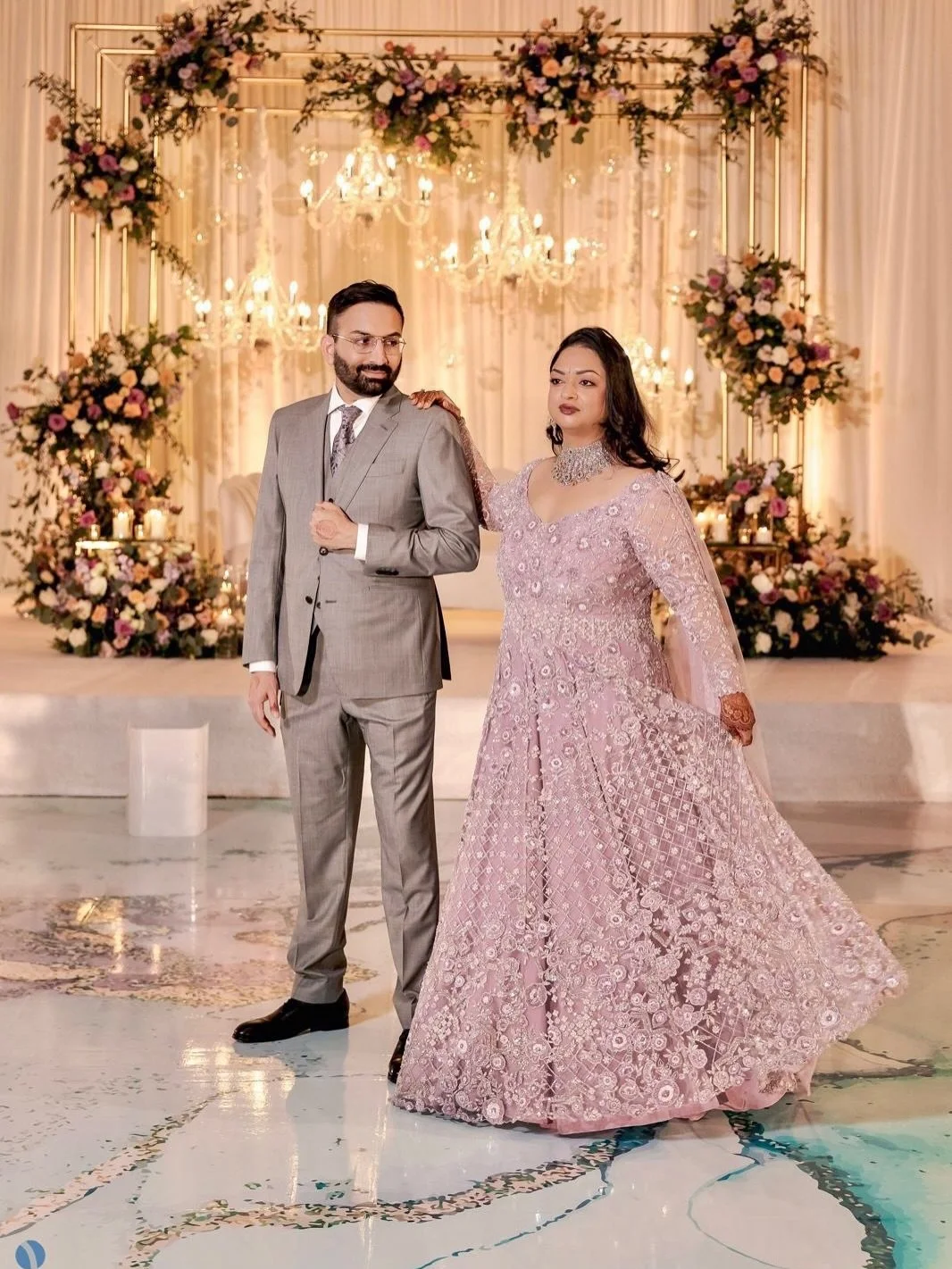 Our lovely bride Kaavya, where soft glam meets timeless grace in a powerful pastel.✨

Bride: @kaavya_cher 
Bride&rsquo;s attire: @swaticouture 

Wedding Planner: @avantplanners
Photo &amp; Video: @aperinastudios
Rentals: @finelinencreation
Decor &amp