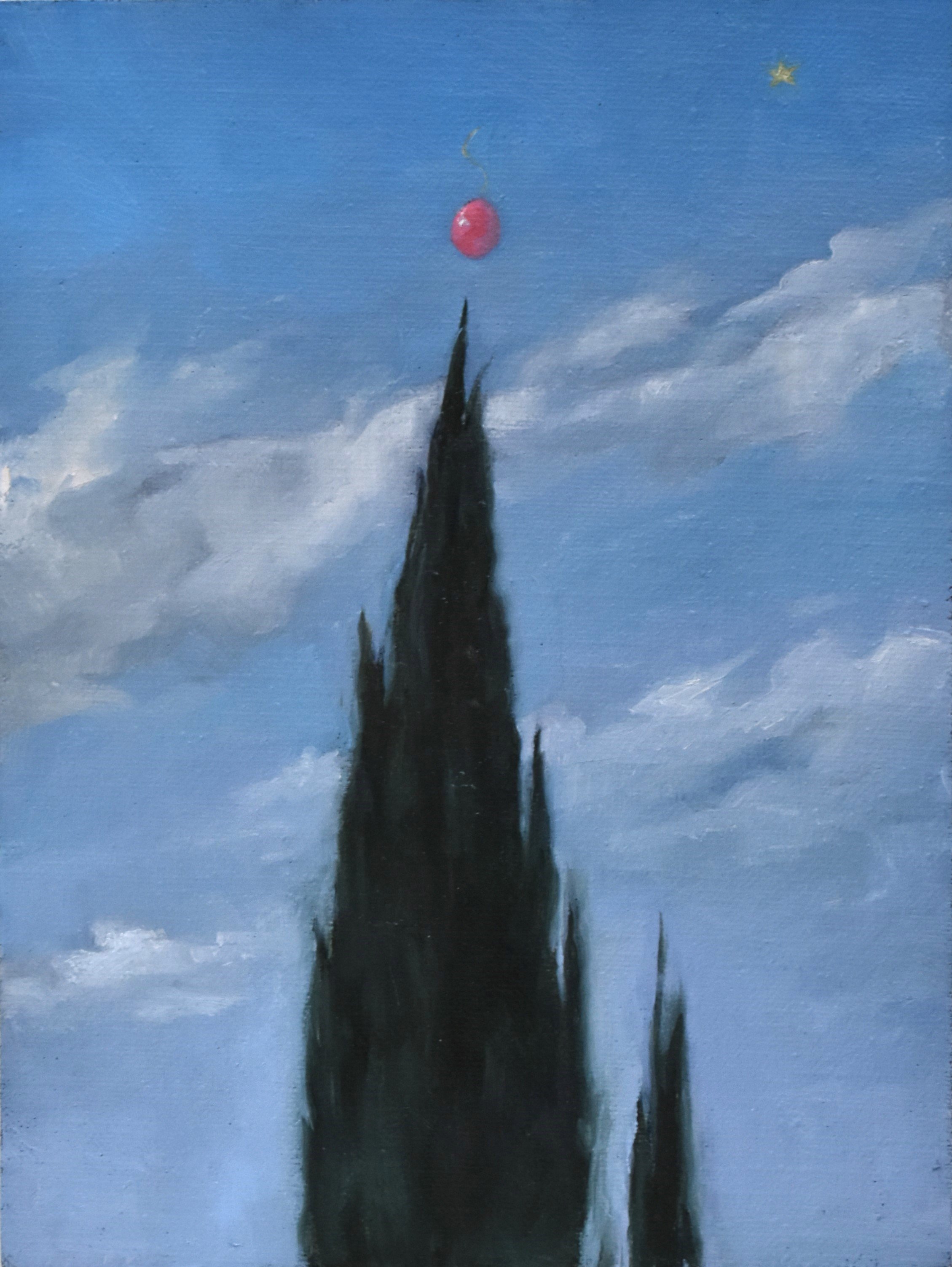 Pop   6 x 8 inches, oil on linen, 2024 