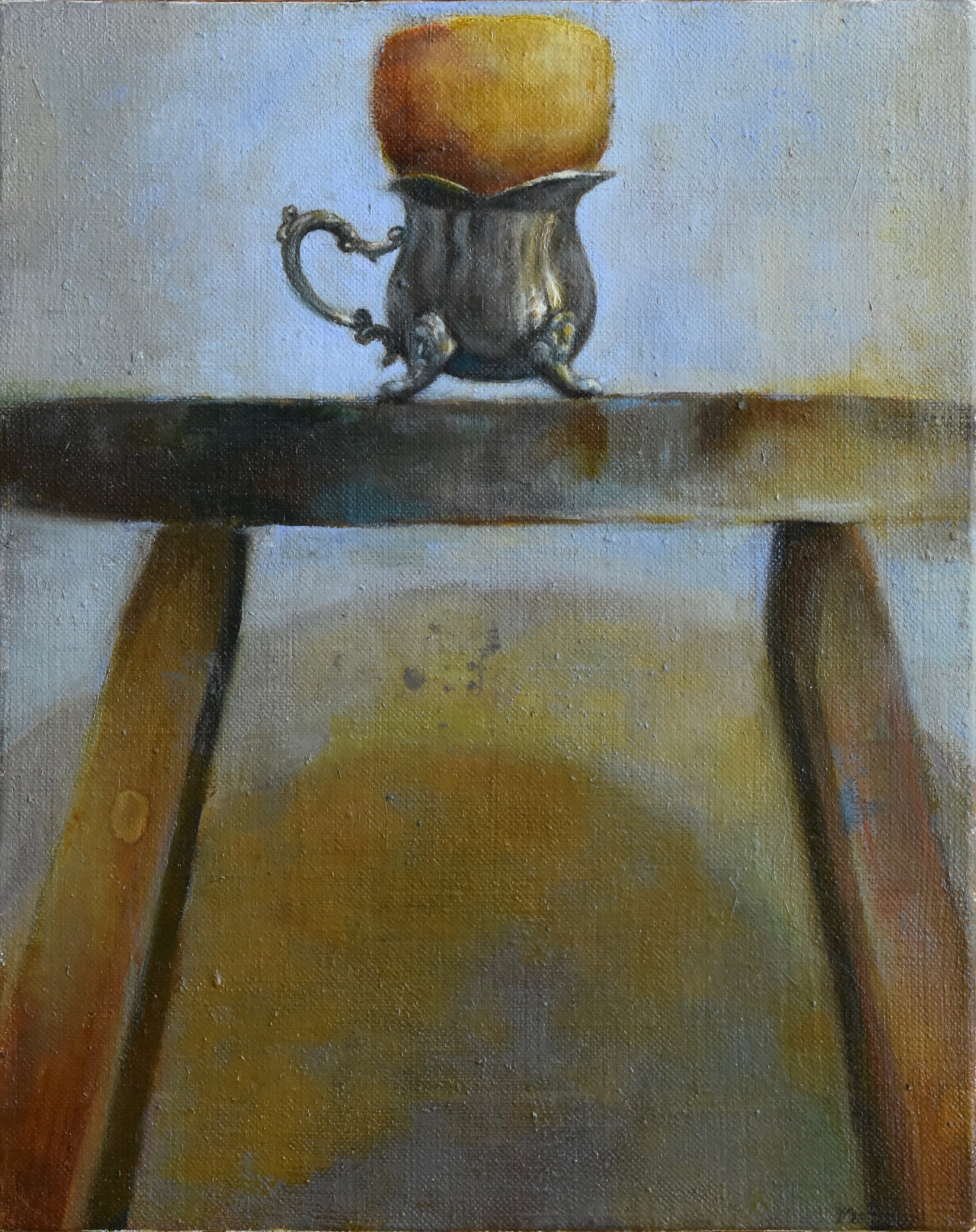 Winter Soldier 8x10 inches, oil on linen, 2020