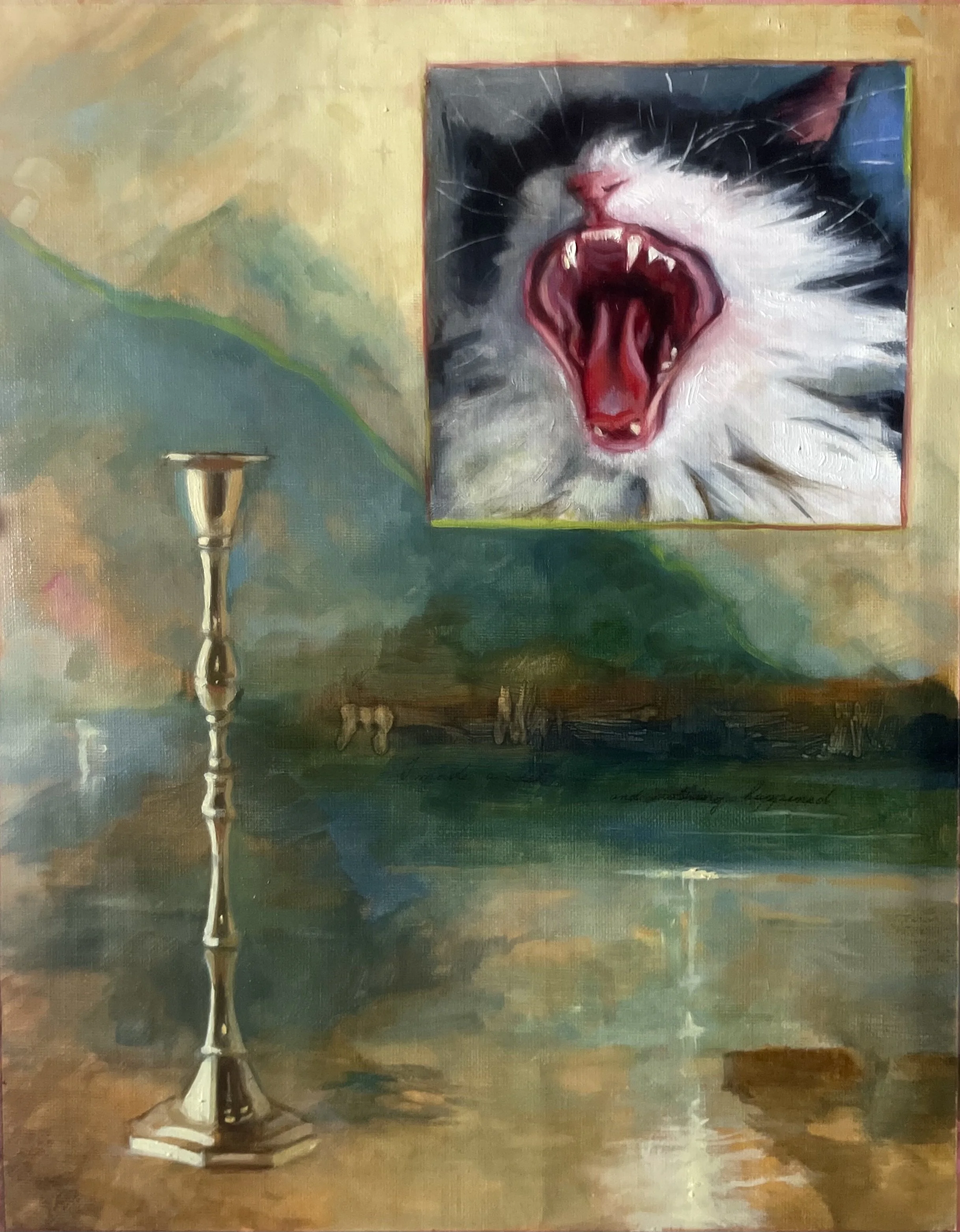 All That Glitters Is Not Gold, 2022, Oil on linen, 14x11 inches.jpg