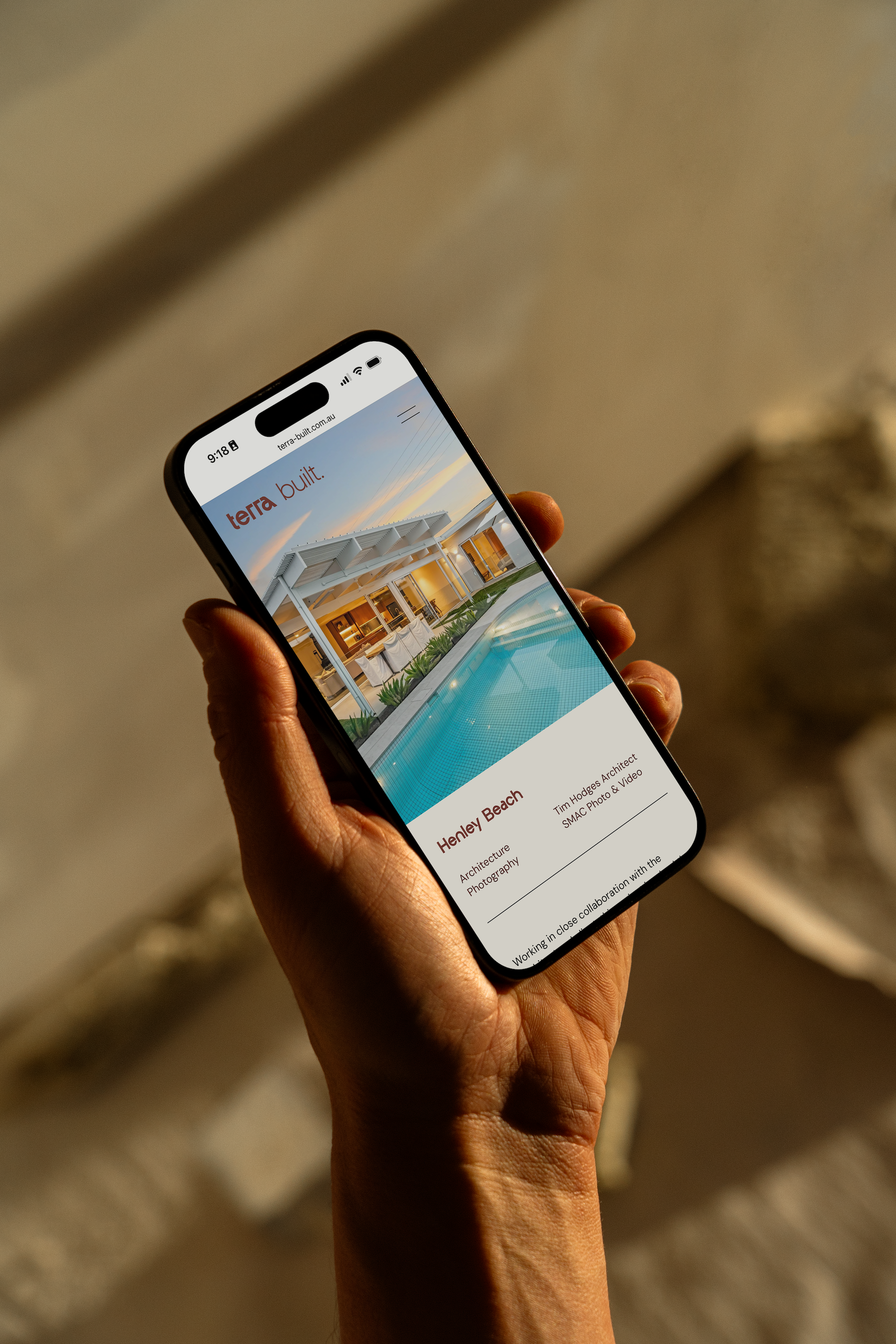 terra built website
