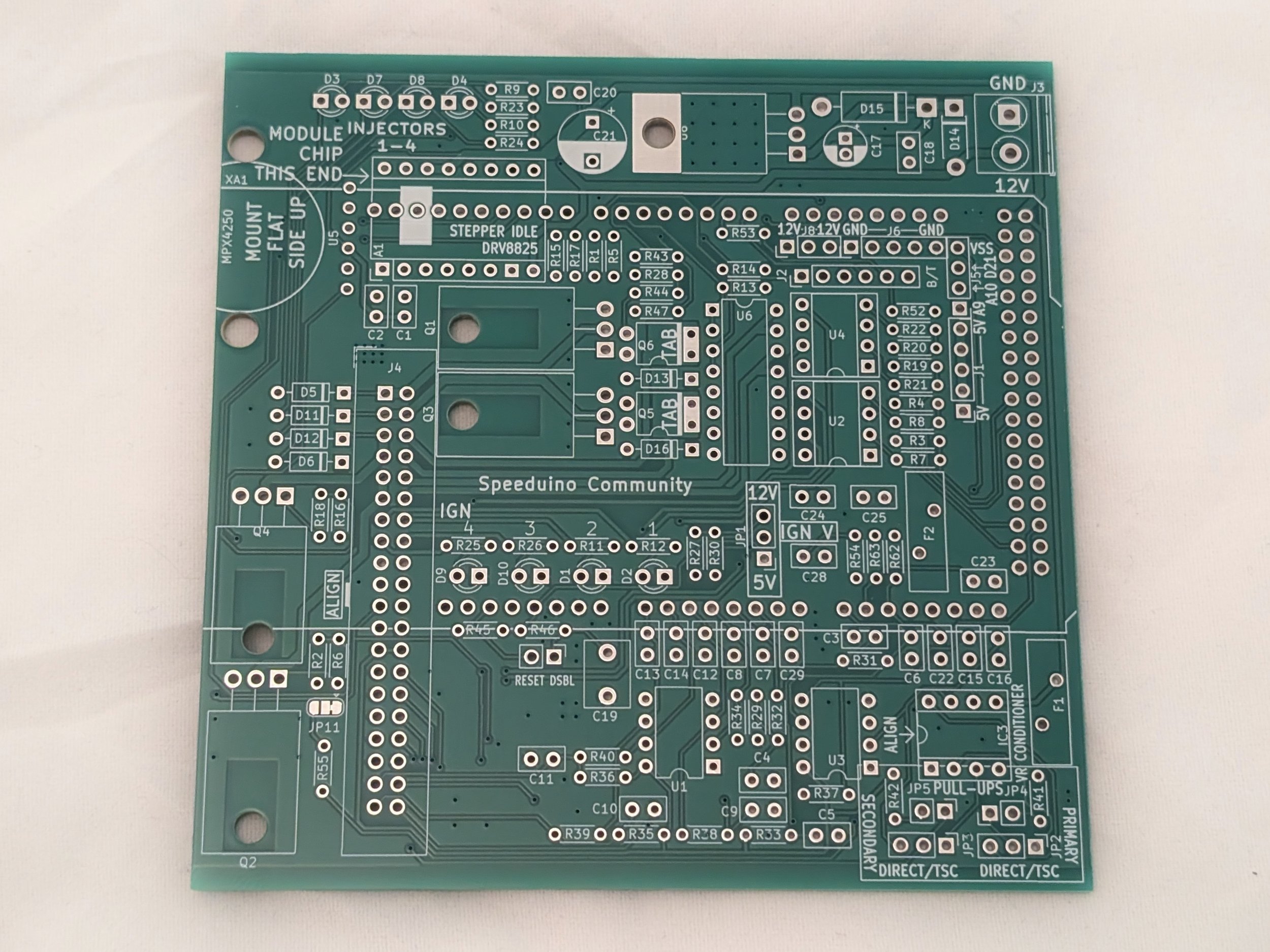 Official Speeduino v0.4.3d Through-Hole Bare PCB