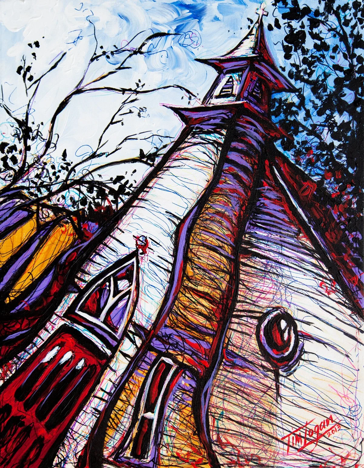 "St. James Episcopal Church" – Eureka Springs, AR – SOLD