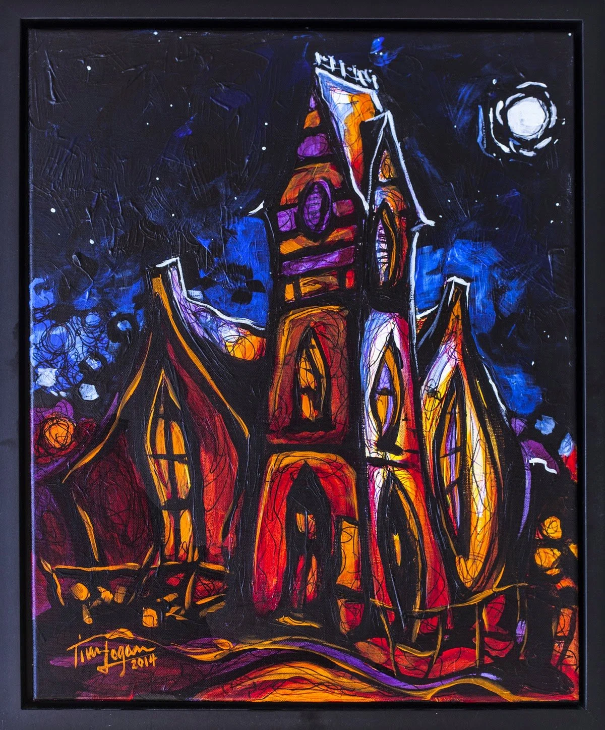 "Sonata" – First Presbyterian Church, Eureka Springs, AR – Original Available