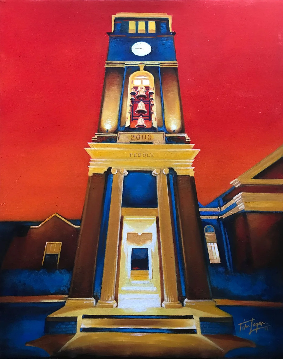 "Peddle Bell Tower" – University of Mississippi – Gifted