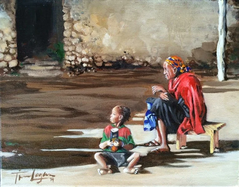 "Tall Shadows" – Kamabougu, Mali, Africa