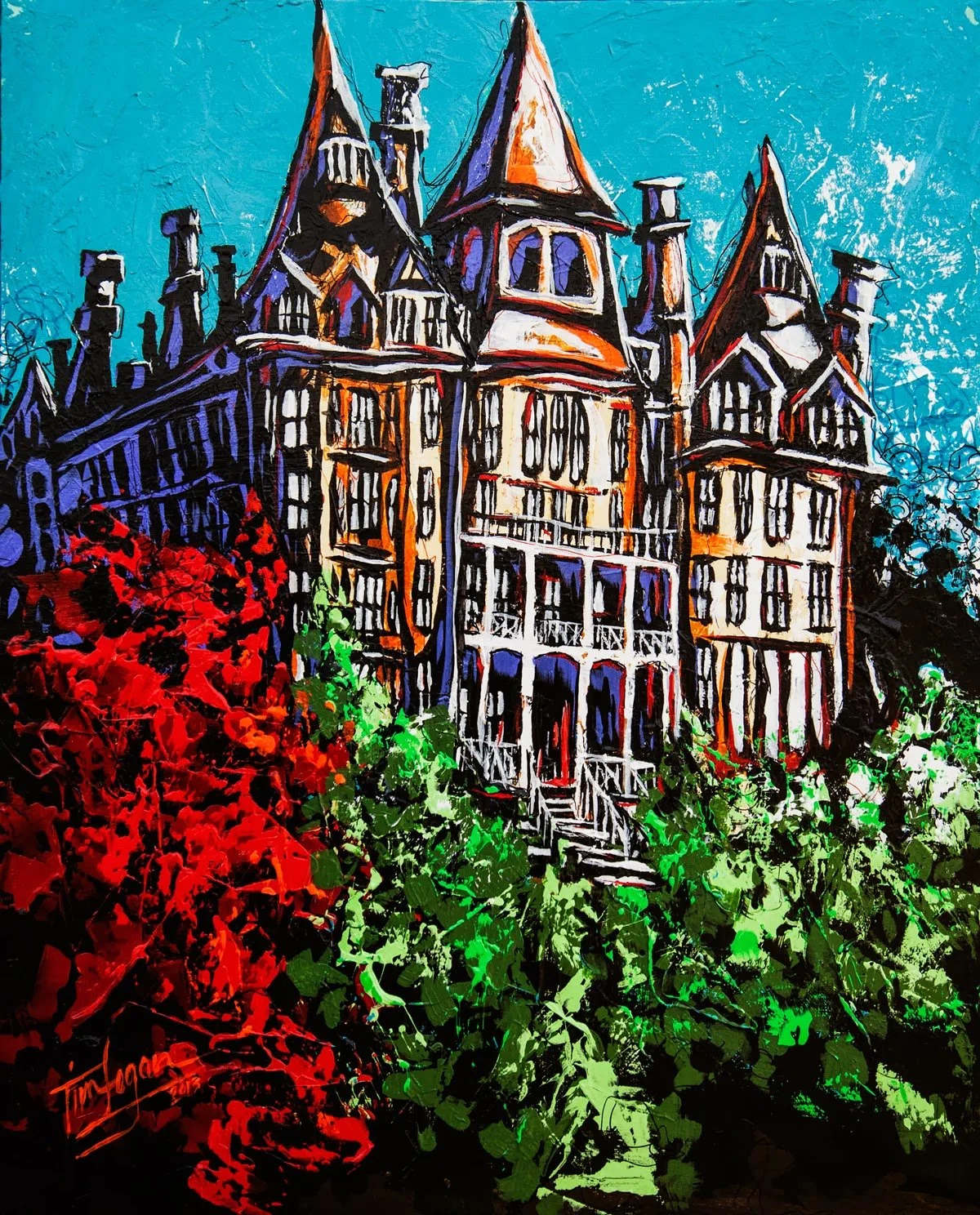 "New Moon" – Crescent Hotel, Eureka Springs, AR - SOLD