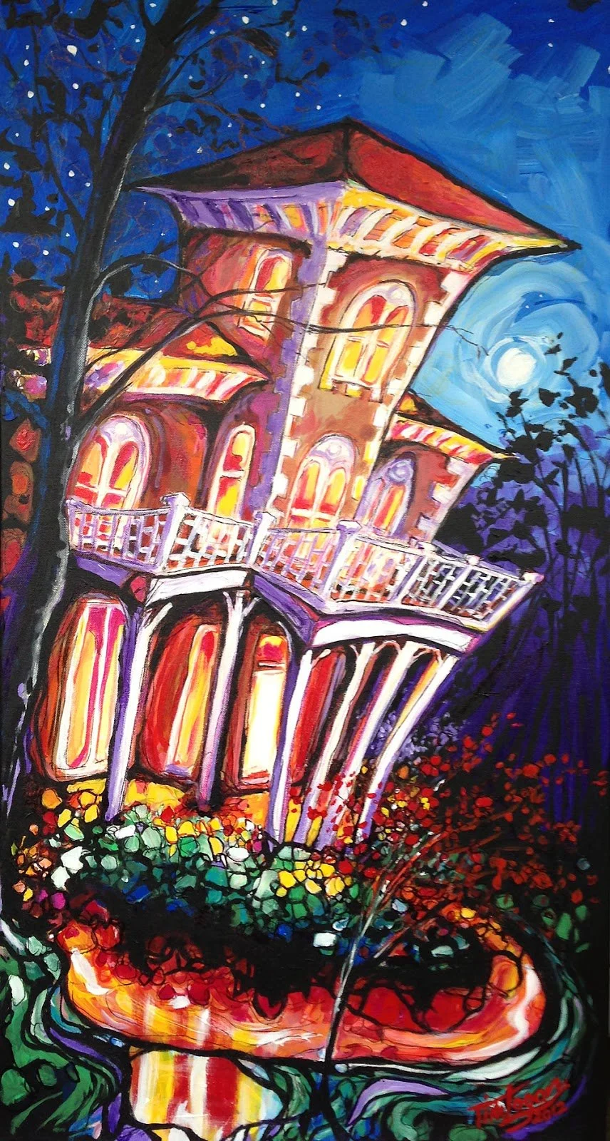 "Appealing Prospect" – Peel House Museum, Bentonville, AR – SOLD