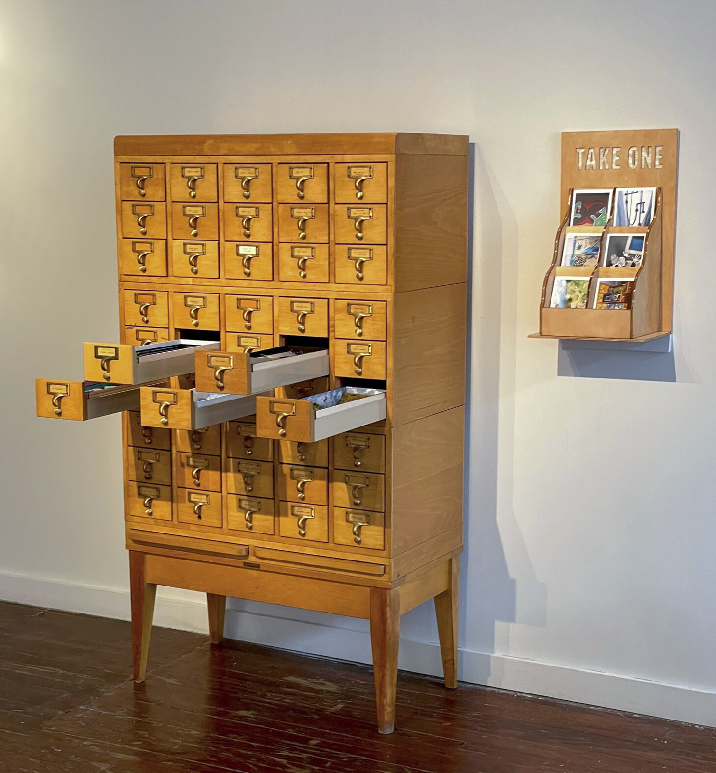    KELLEY BELL AND MELISSA PENLEY CORMIER      The Yonder Cabinet   Mixed media 