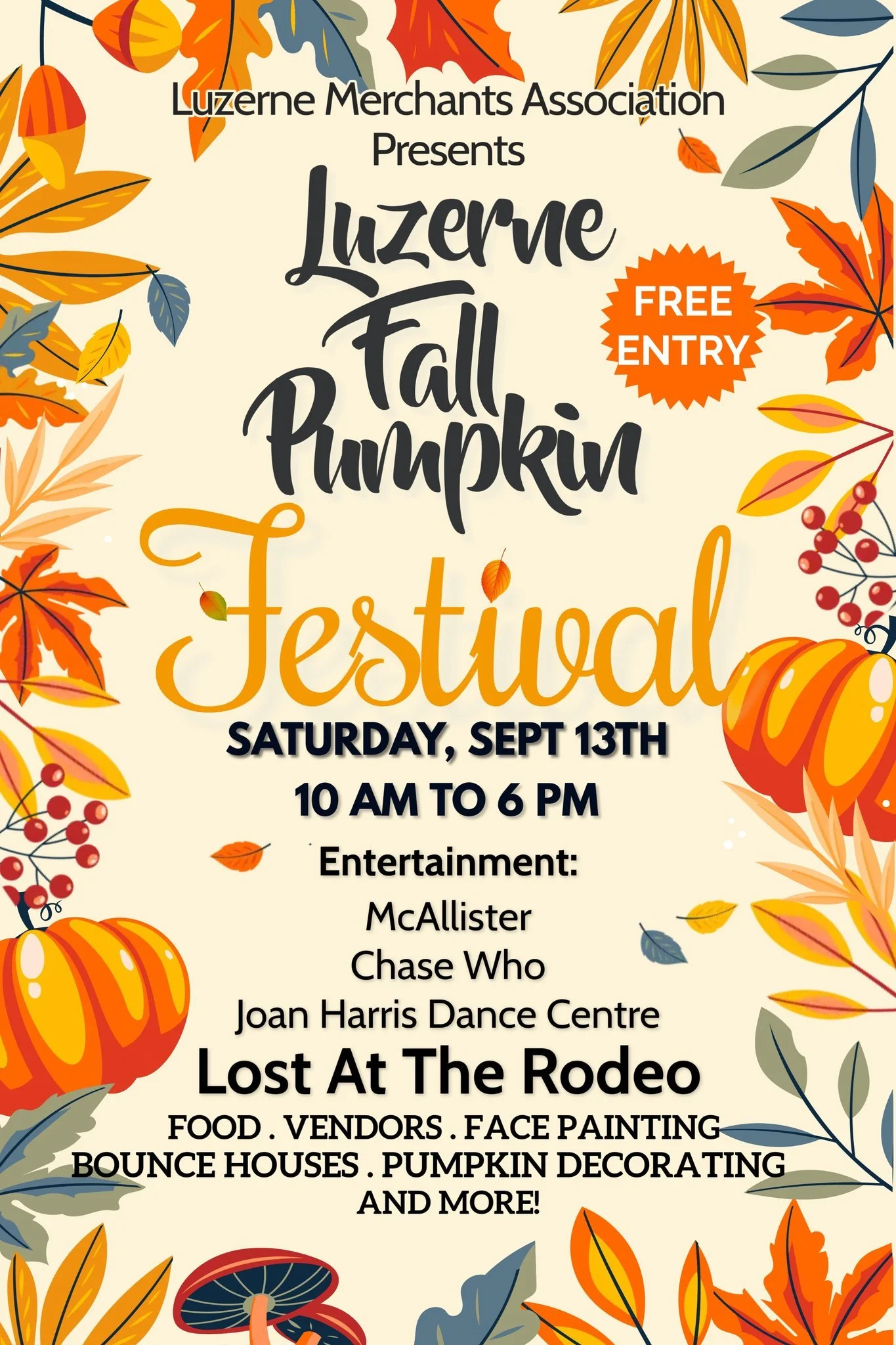 Luzerne Pumpkin Fest