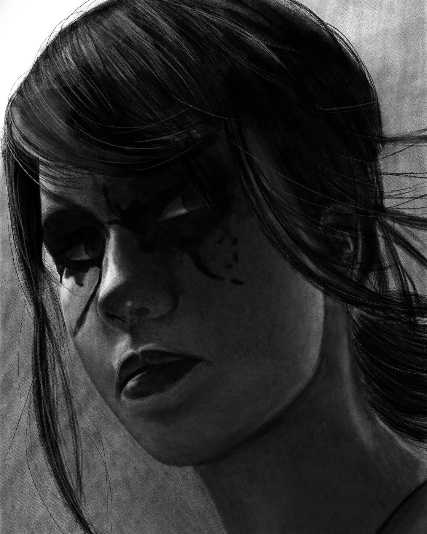 Another finished apprenticeship project! Quiet from Metal Gear Solid V. Along with a color graded variant! 🐍⚙️ #metalgearsolidv #tattooapprentice #greyscale #greyscaledrawing #tattooartist #fanart