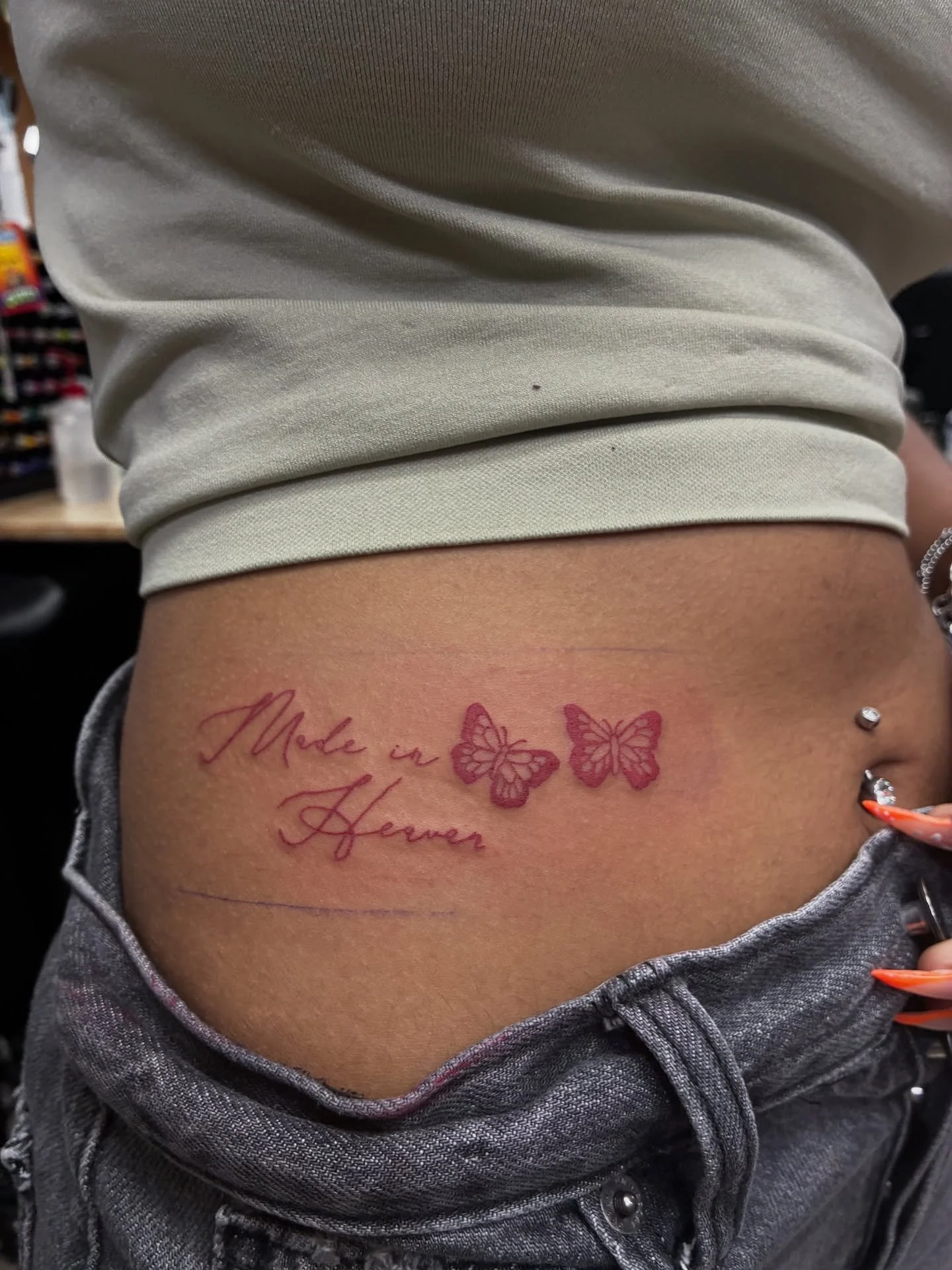 Something a little smaller this time! I really enjoy doing red tattoos. I&rsquo;d love to make a larger scale monochromatic design if this is something you would be interested in let me know I&rsquo;ll hook you up! Shoot me a message or fill out the 