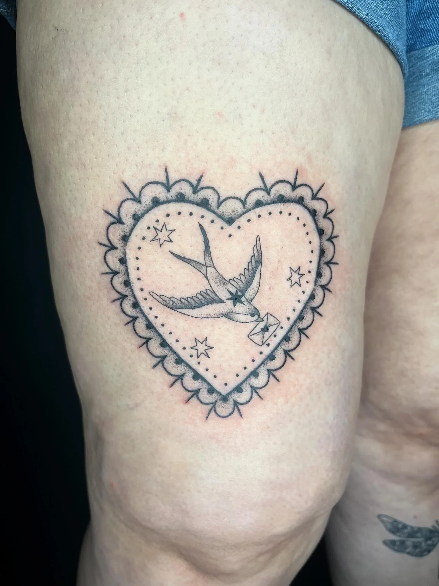 my bloody valentine 💌 
#art #tattoos #femaletattooartist #michigan #blackwork #illustrative #valentine #vintage #surrealism #dotwork #stippleshading