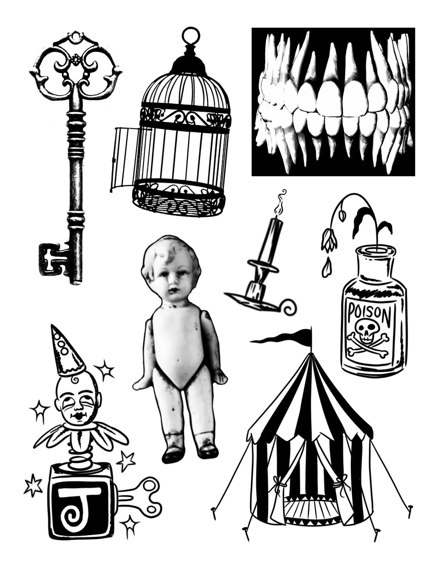 HALLOWEEN FLASH 2025
Remember I’ll be at the FLINT flash sale on the 11th and the FARMINGTON sale on the 19th!
#art #tattoos #femaletattooartist #blackwork #dotshading #halloween #flashdesigns #tattoosale #surreal #trippy #trinkets #spooky
