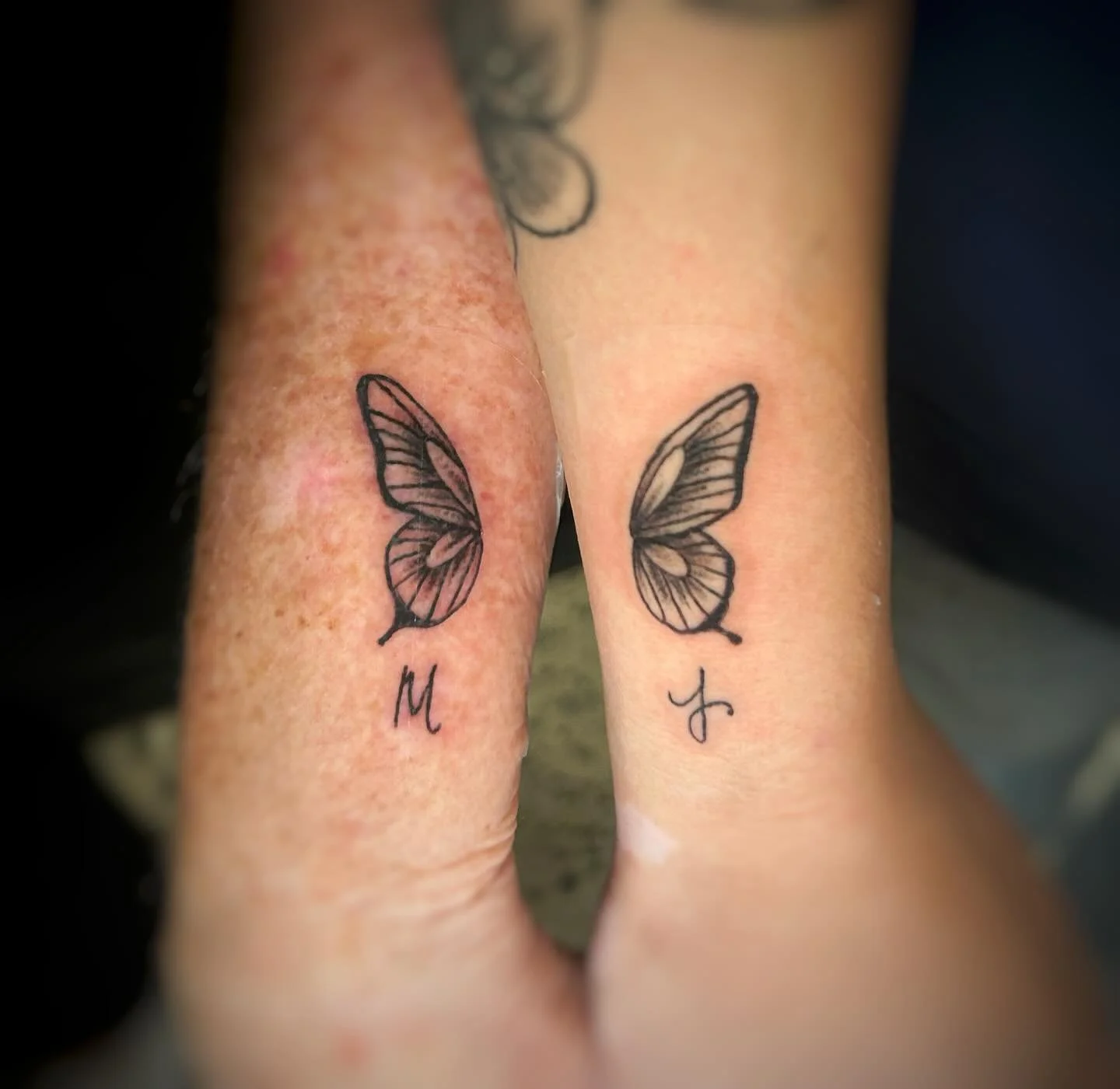 (My grandma is BACK AT IT AGAIN. This time she's matching with my sister.