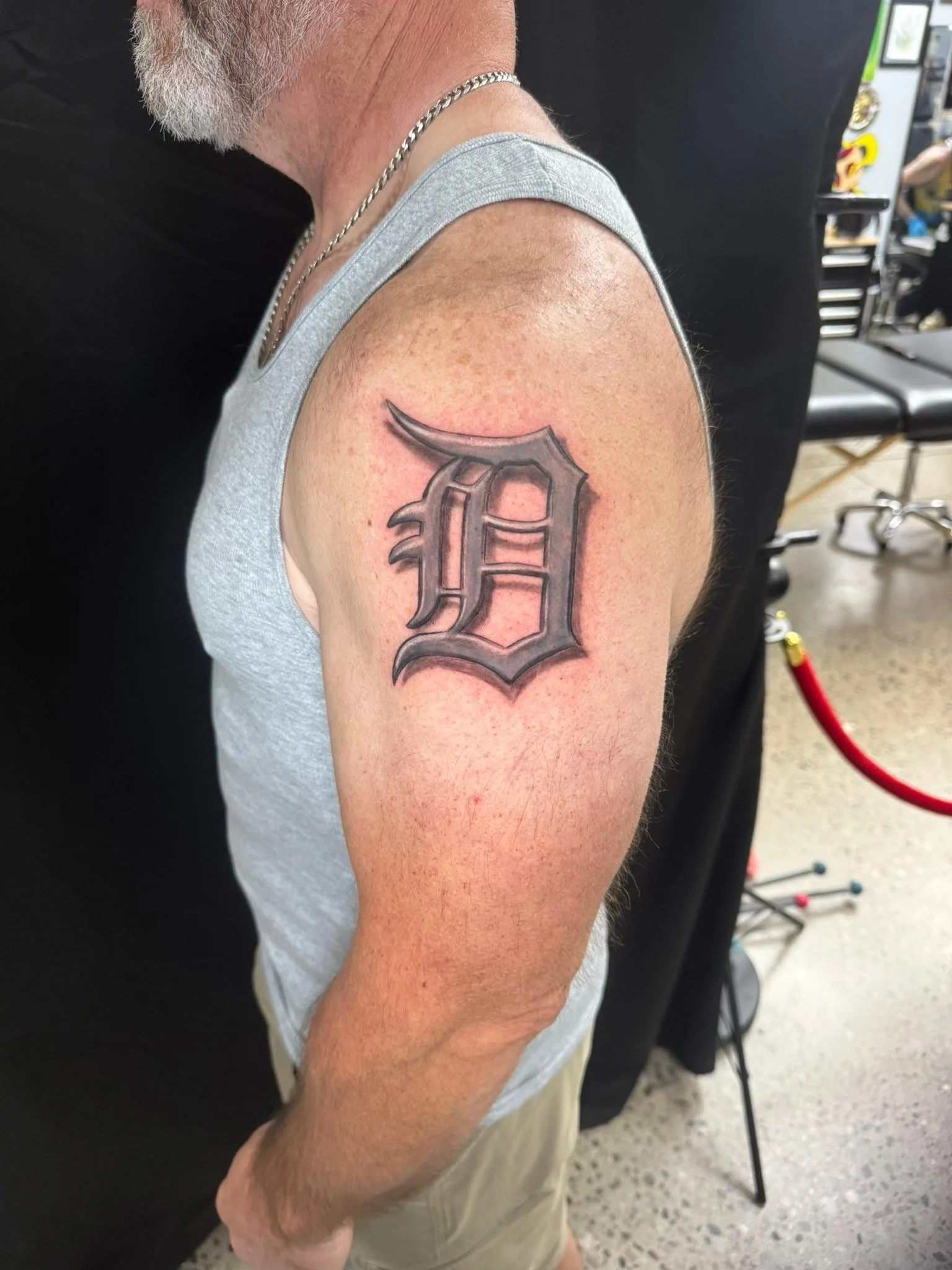 Yesterdays tattoo! I have today open to do something just as fun! Let’s schedule something.