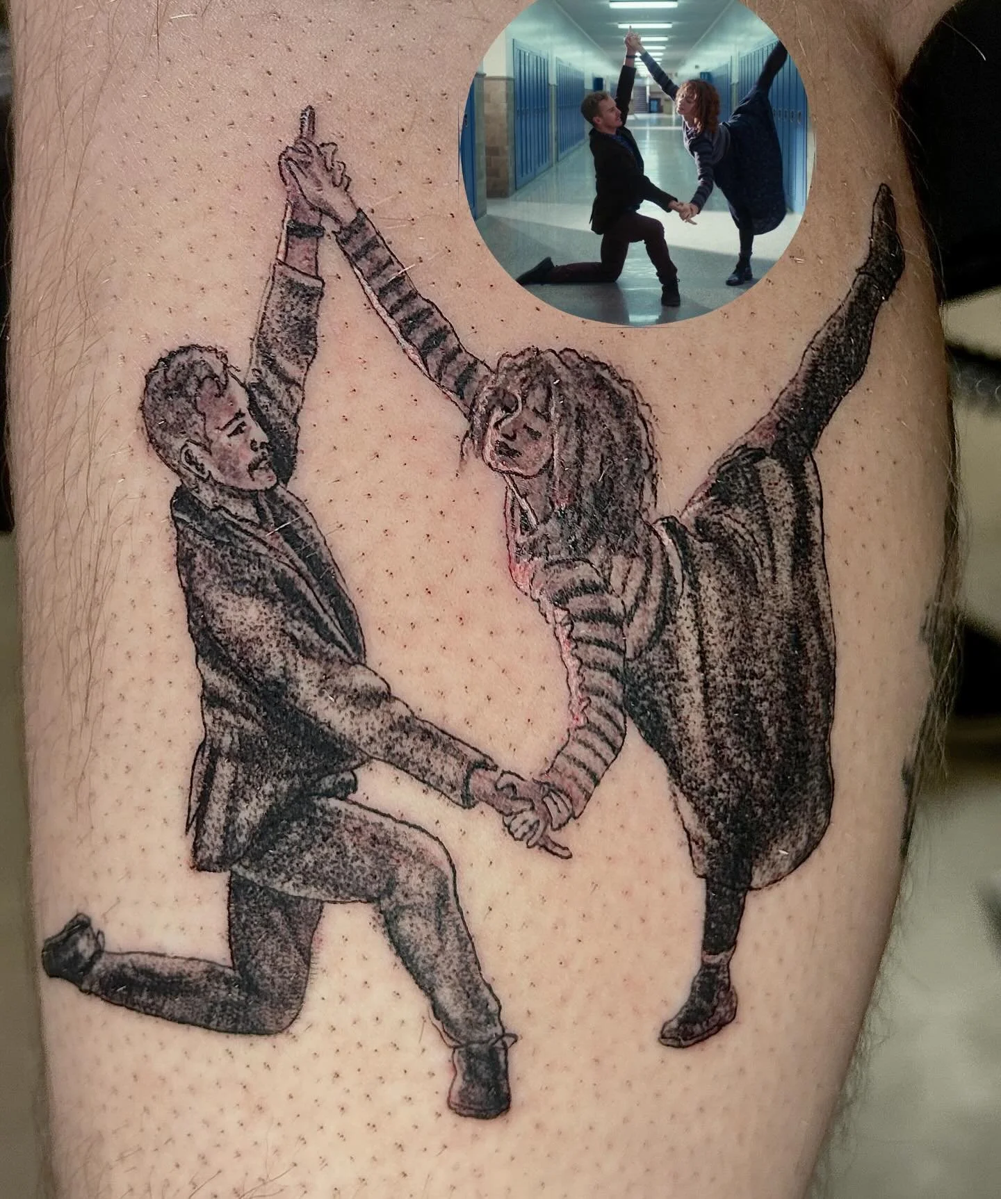 Little tiny I'm thinking of ending things tattoo