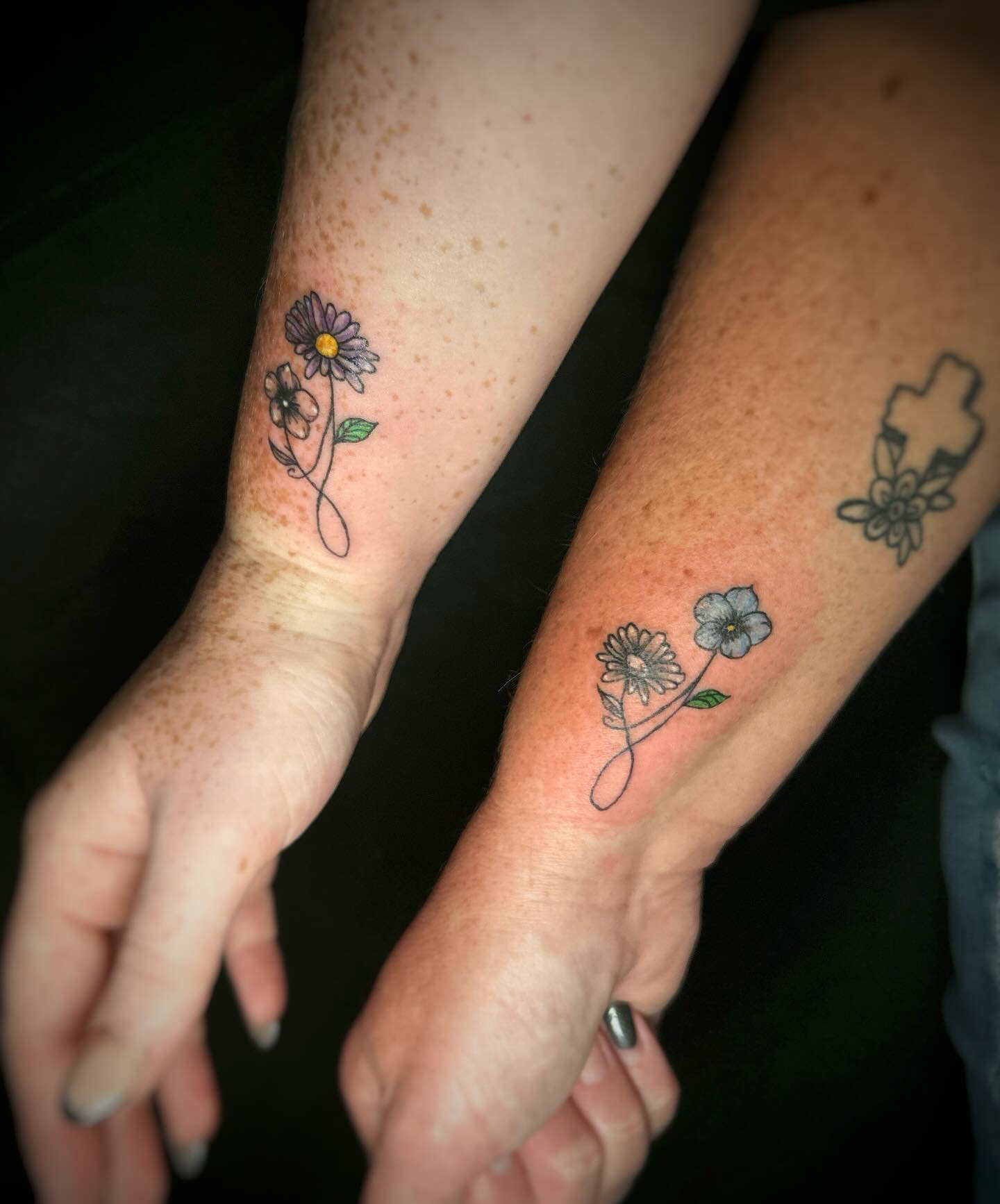 Cute mother daughter tattoos. (Guys I'm sorry I posted three times in a row. I'm playing catch up)
