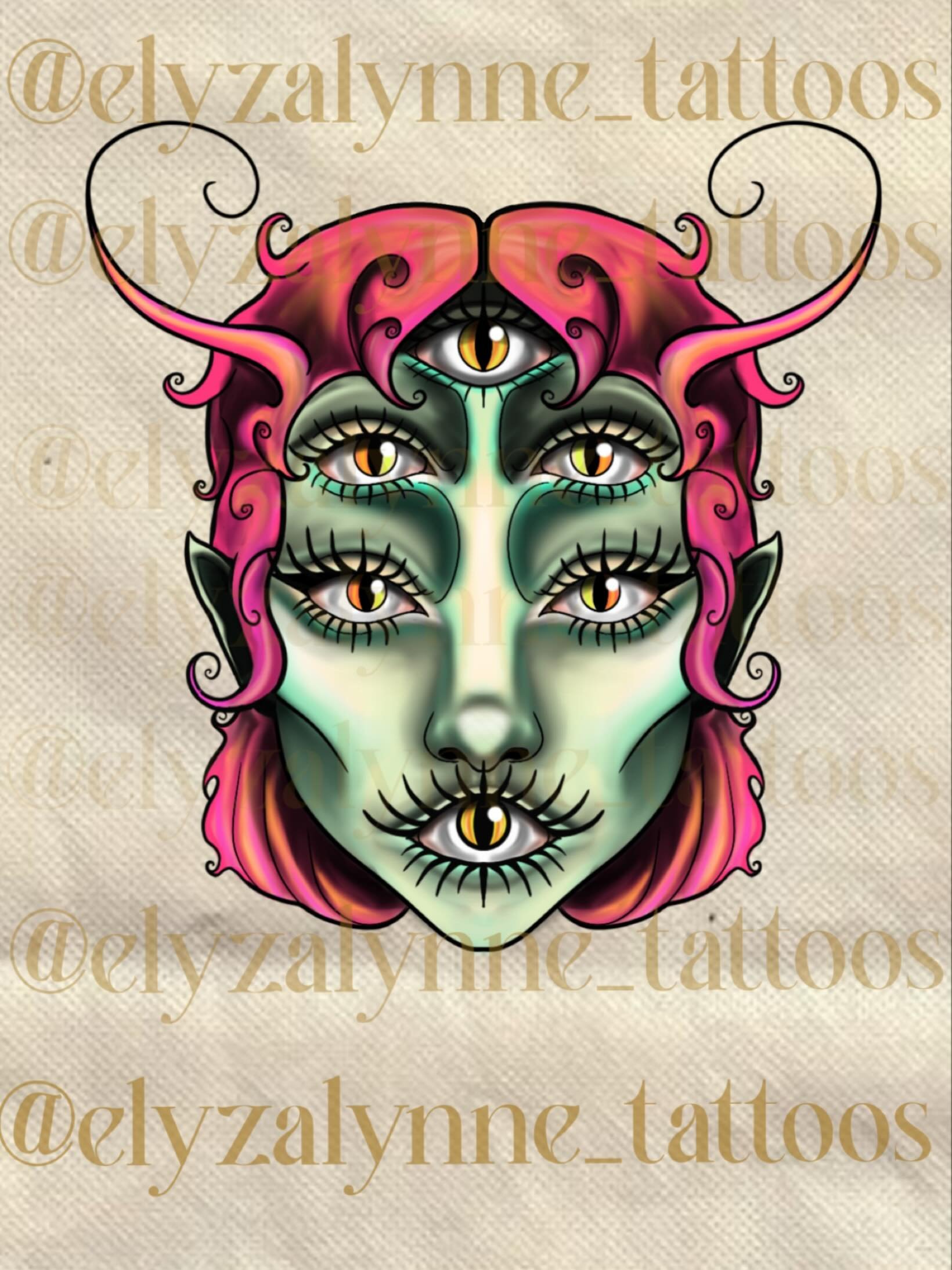 AVAILABLE DESIGN!!
 $450 
I am looking to tattoo this on either an arm or a leg! It would be at least 5 inches.