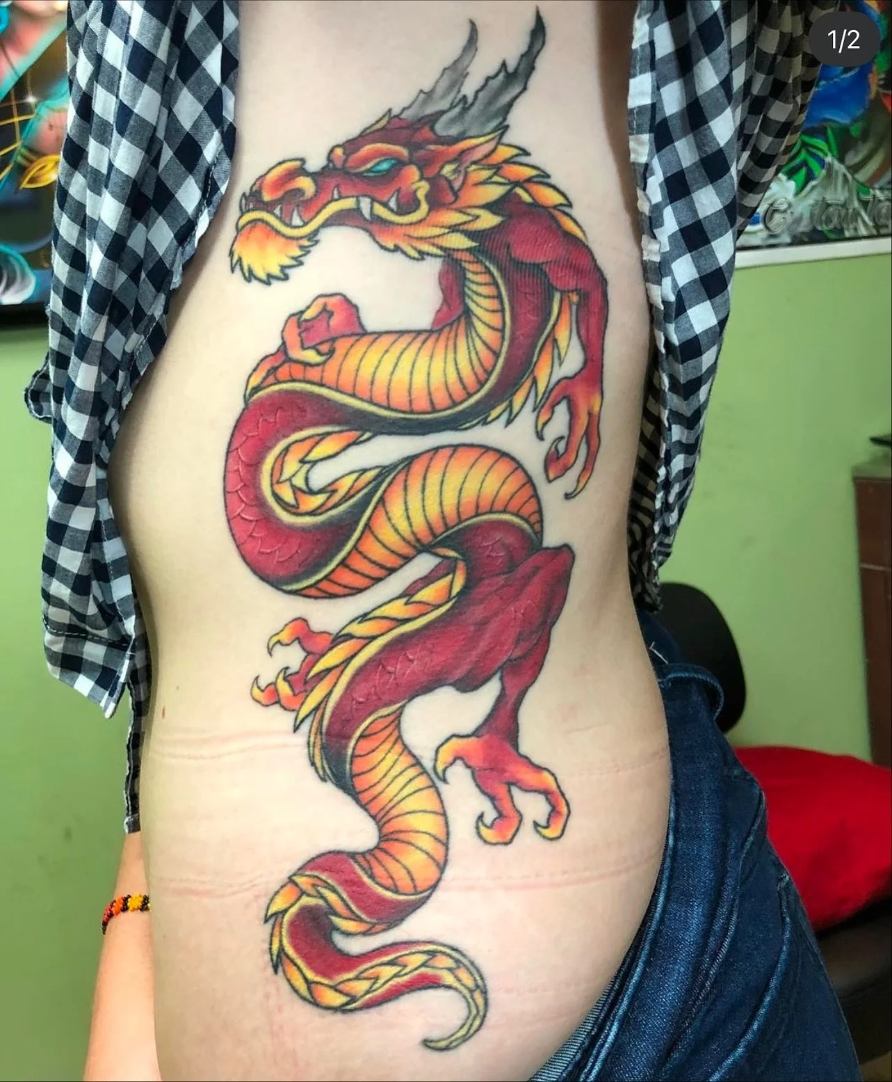 First pic HEALED ⚔️ @hive.tattoo.studio 
Email for inquiries and appointments! Claudiocamilucci@gmail.com 

#flintmichigan #flinttattooartist #michigantattooers #michigantattooartist #colortattoo #michiganartist #tattoo #art #tattoos #guyswithtattoos