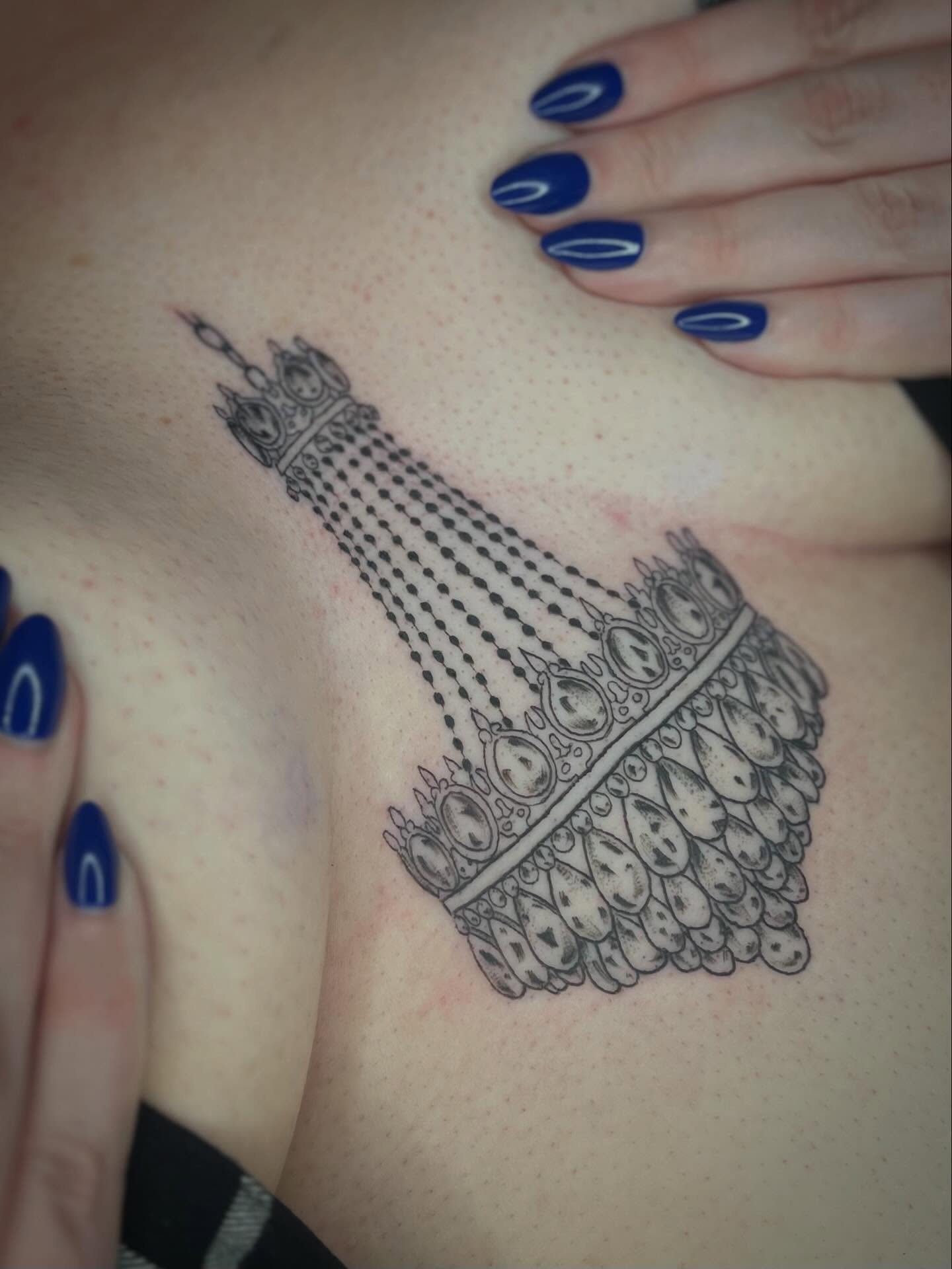 Each month is gay,
each season nice, 
when eating chicken soup with rice

#art #tattoos #femaletattooartist #chandelier #antique #vintage #surrealism #blackwork #peppershading