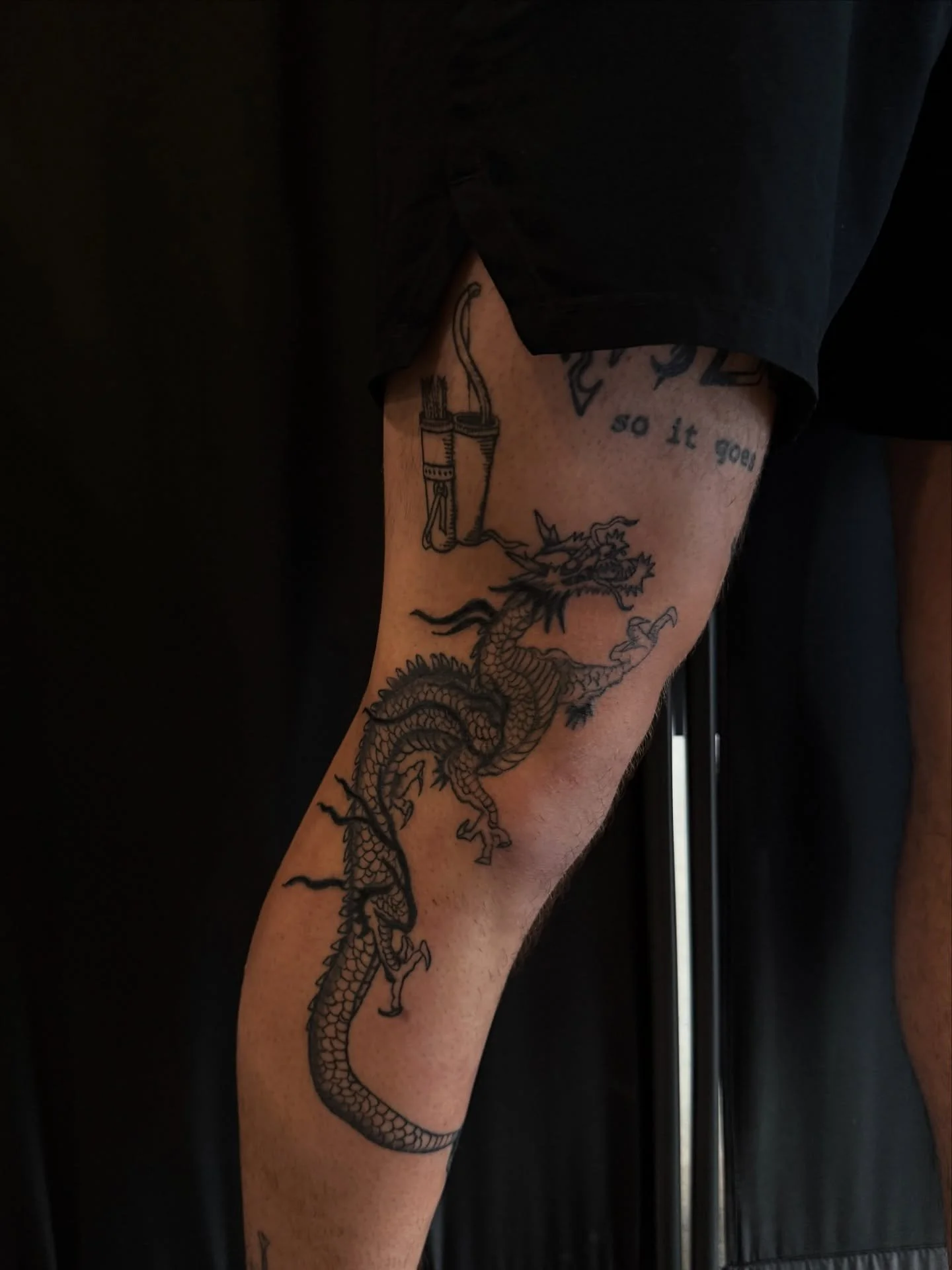 some recent tattoos 🐉

made @hive.tattoo.studio 🐝