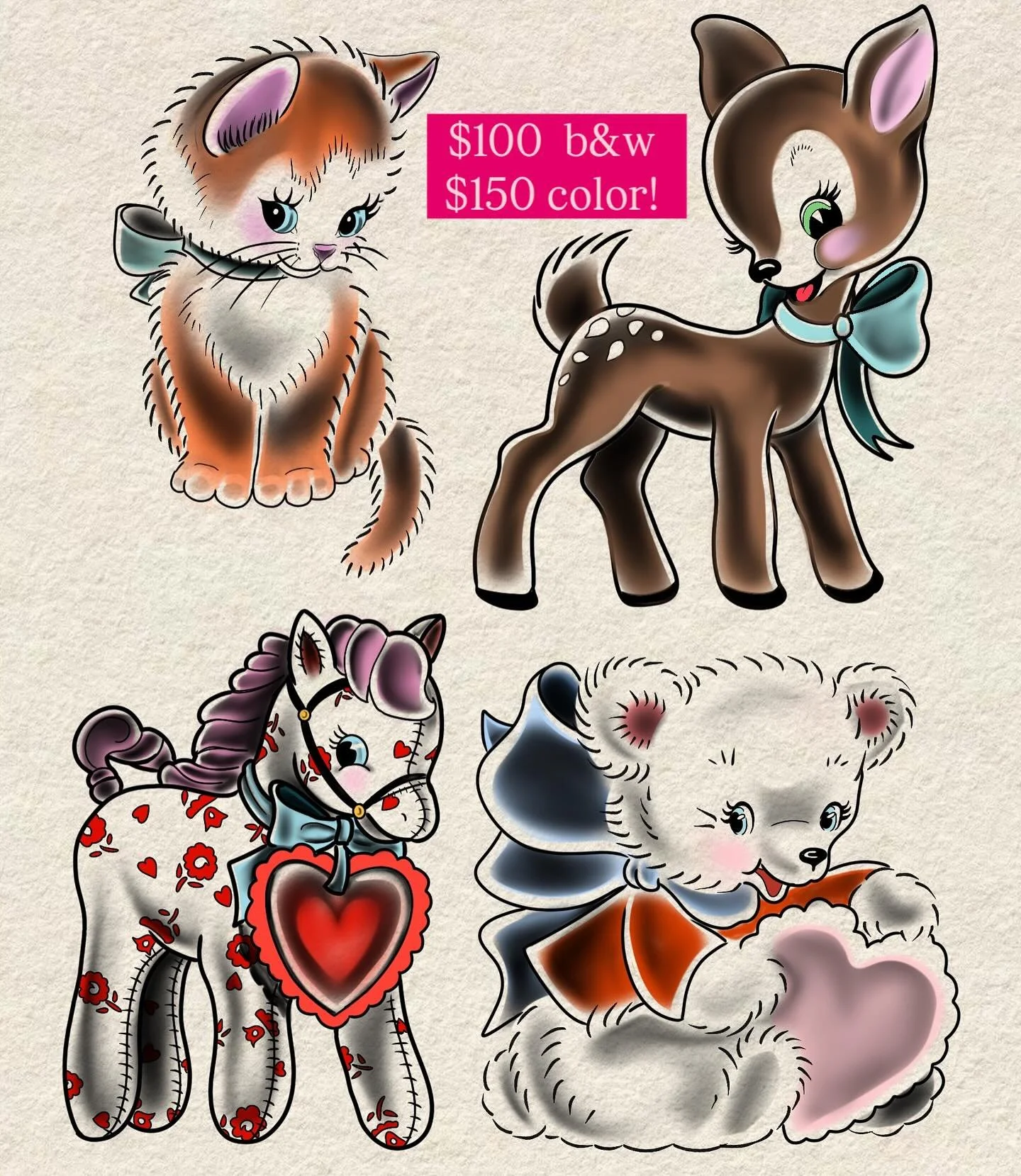 VALENTINES FLASH DESIGNS!! 
(More flash to come!)
I love love AND I love tattoos! 
If you want to claim any of these designs don't be afraid to message me!