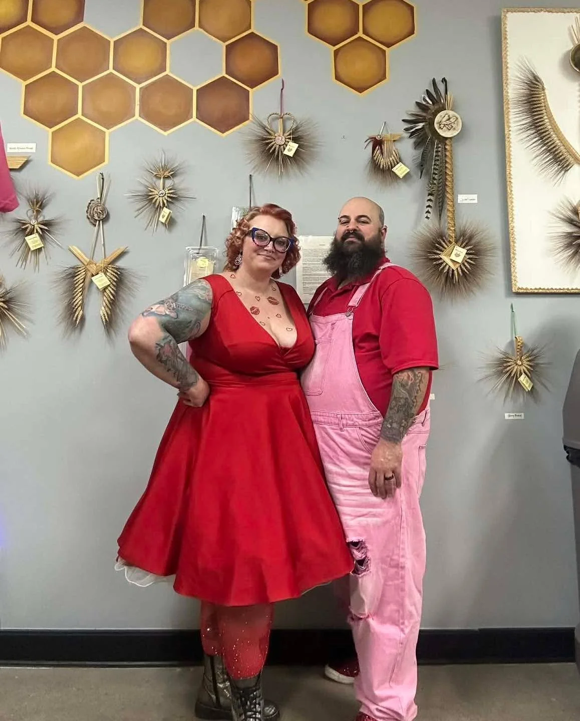 Happy Valentine&rsquo;s Day everyone!

We had a busy day at the shop, and I got to spend the whole day with my beautiful wife.

Now we&rsquo;re off for some food and to relax for the night.

Be sure to use the link on my page to book your next pierci