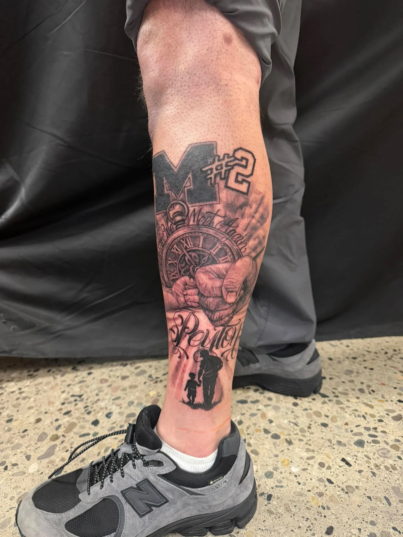 @highlight
Been quiet on here, but I&rsquo;m still here &mdash; still working.

I might slack on posting, never on the ink.

Full day custom memorial piece from a few weeks back.

Some tattoos are bigger than the design itself. They stand for love, m