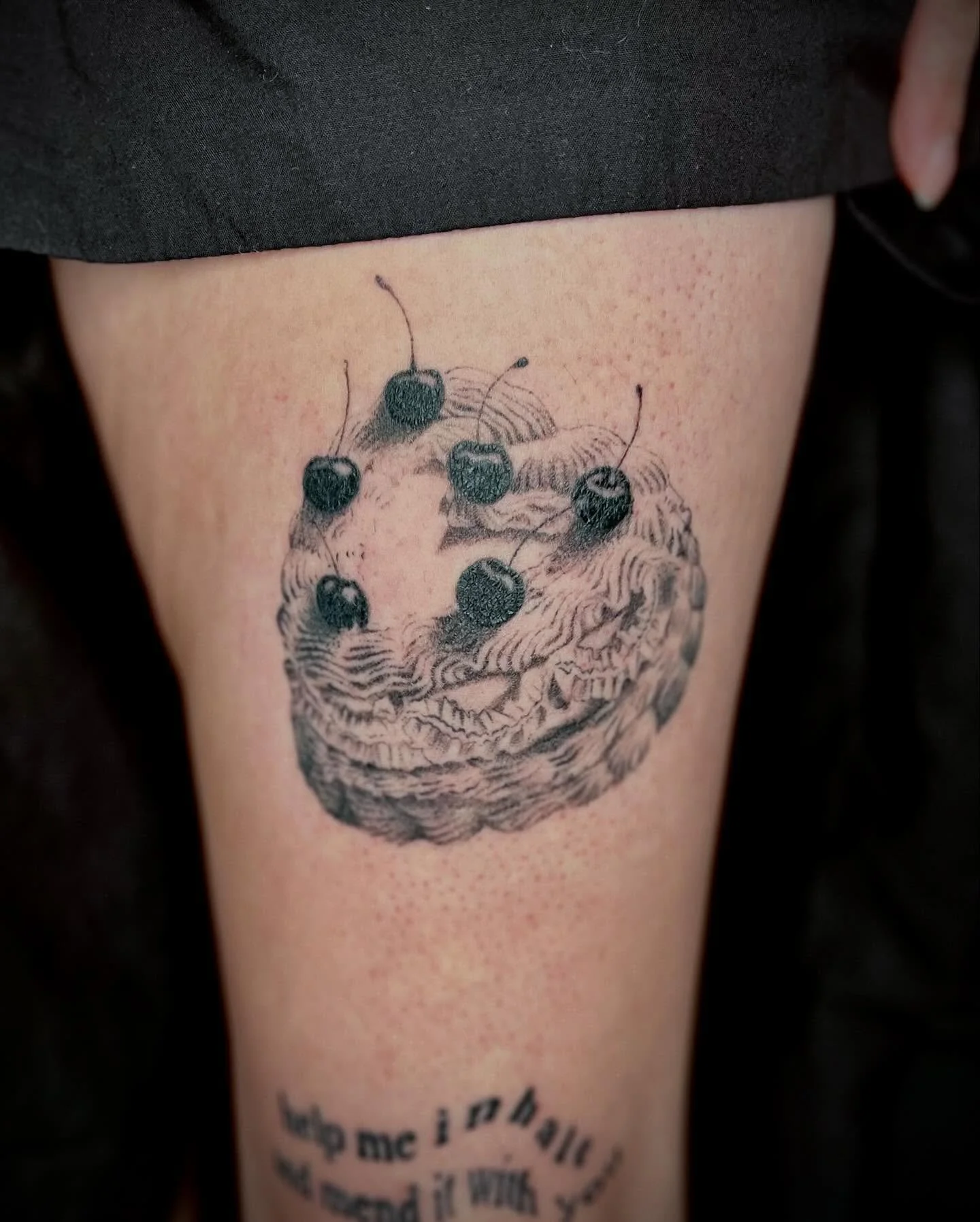 HEALED CAKE FLASH also instagram needs to have more songs by Cake available 

#artist #tattoos #womenowned #heartcake #vintage #blackwork #dotwork