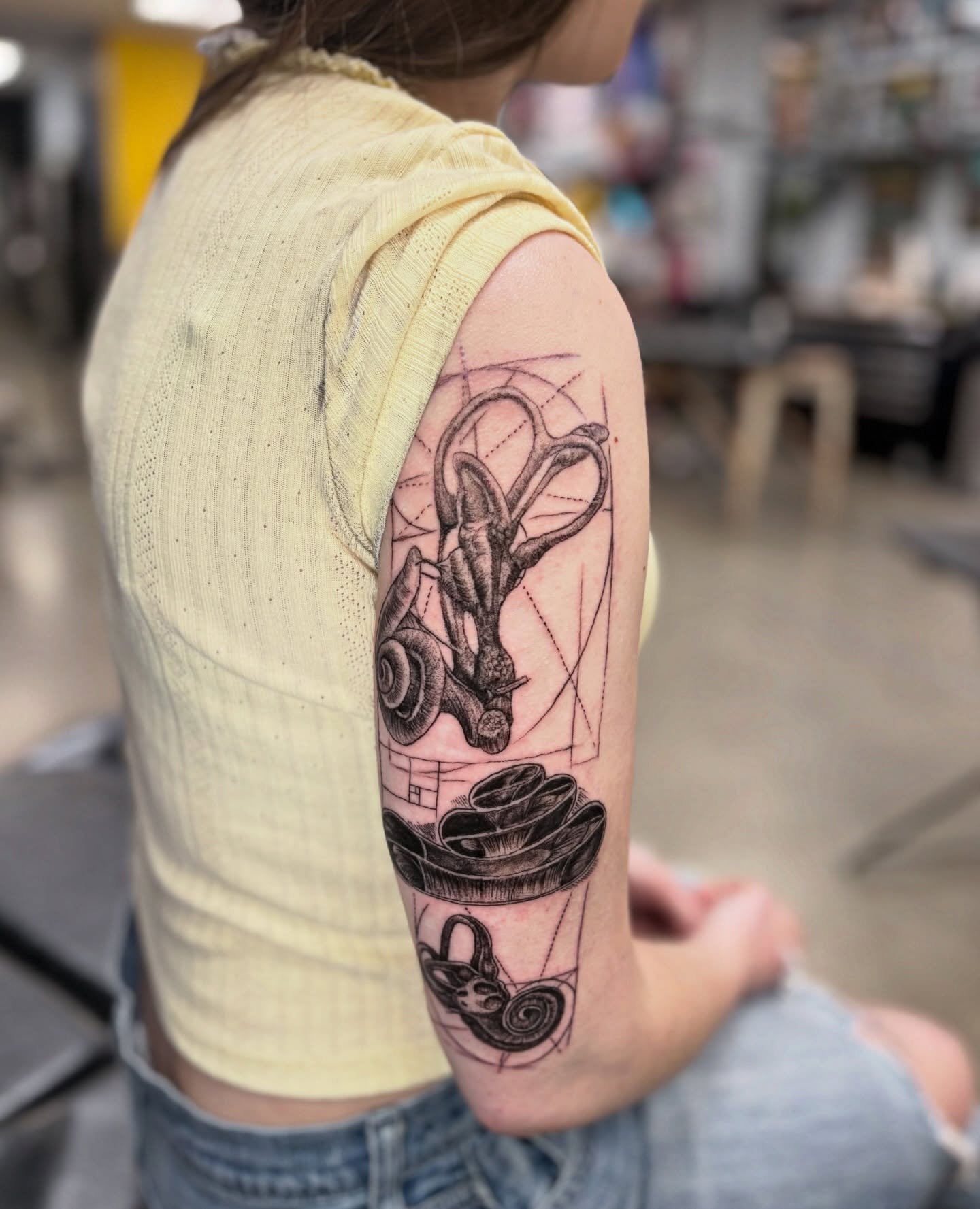 Pretty loud tattoo.
