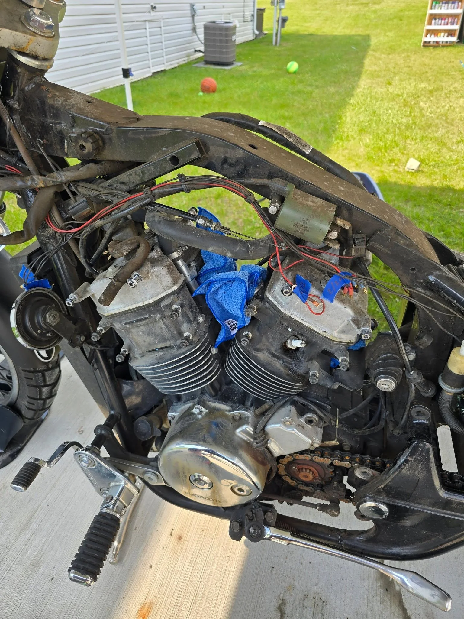 Well this sucks.. looks like I moree than likely won't be makin out this year 😔😭😭😭

But Ill take the time to clean it as I fix it.. alot of years of neglect is showing lol