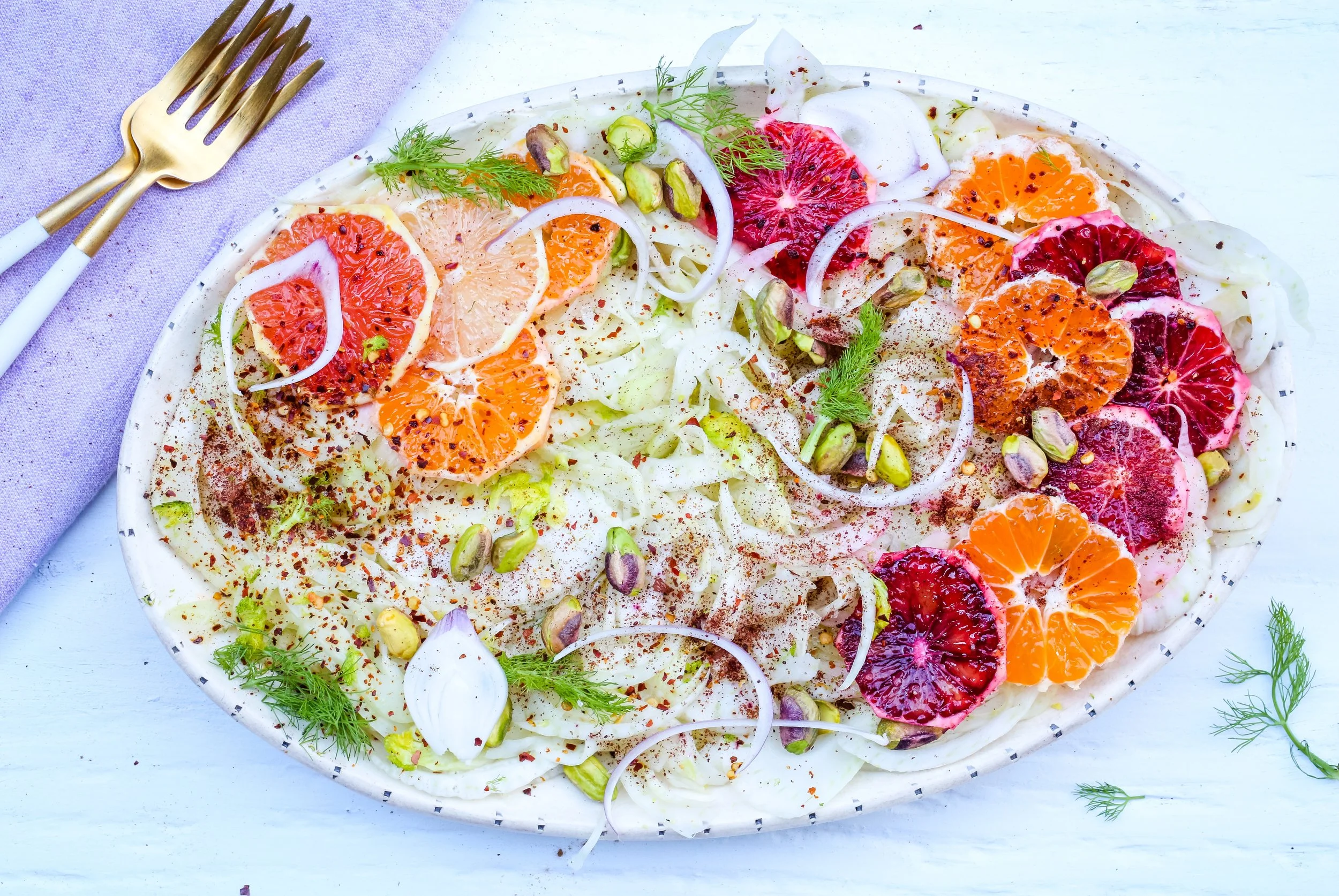 Citrus &amp; Sumac Fennel Salad Recipe