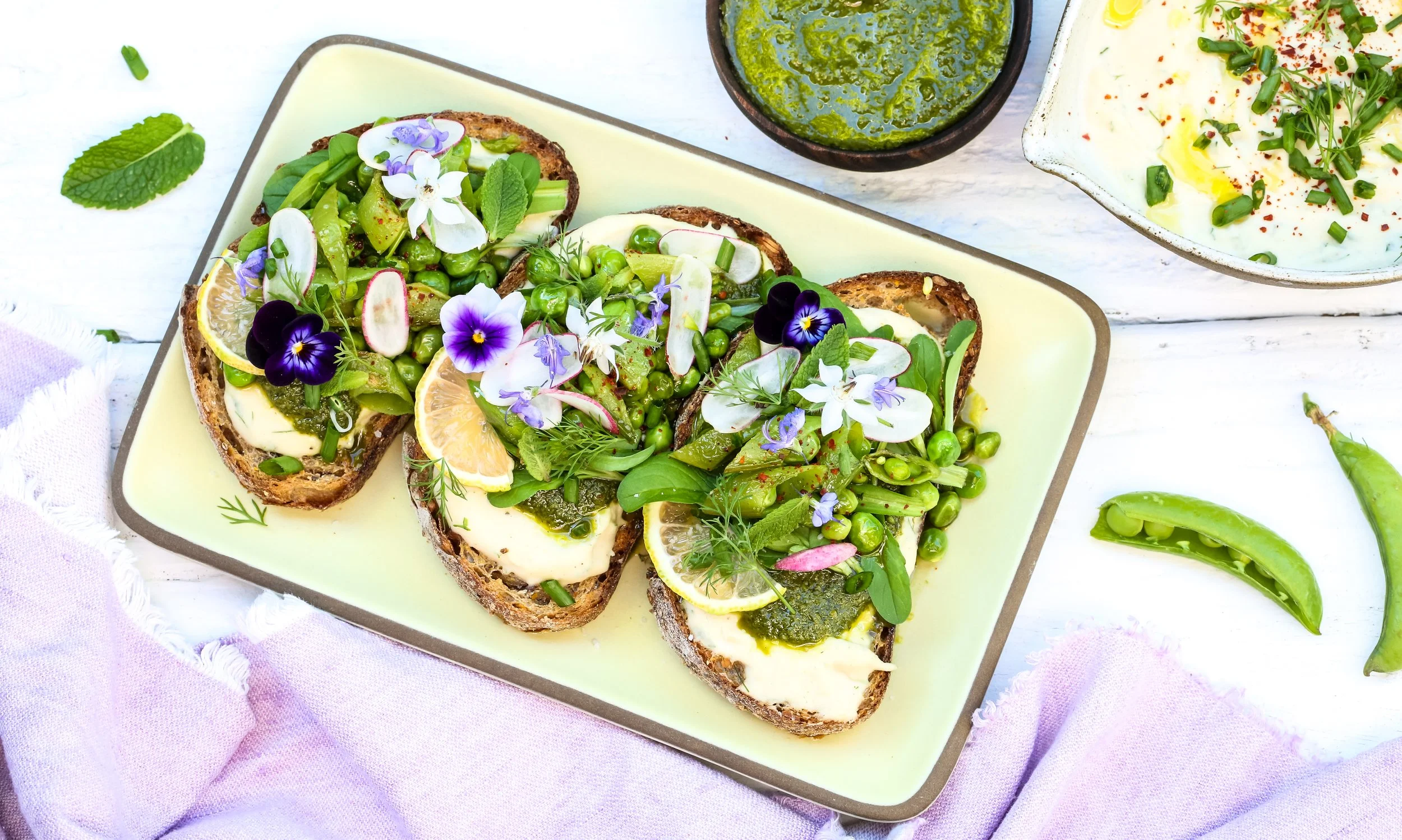 Spring Toast Recipe