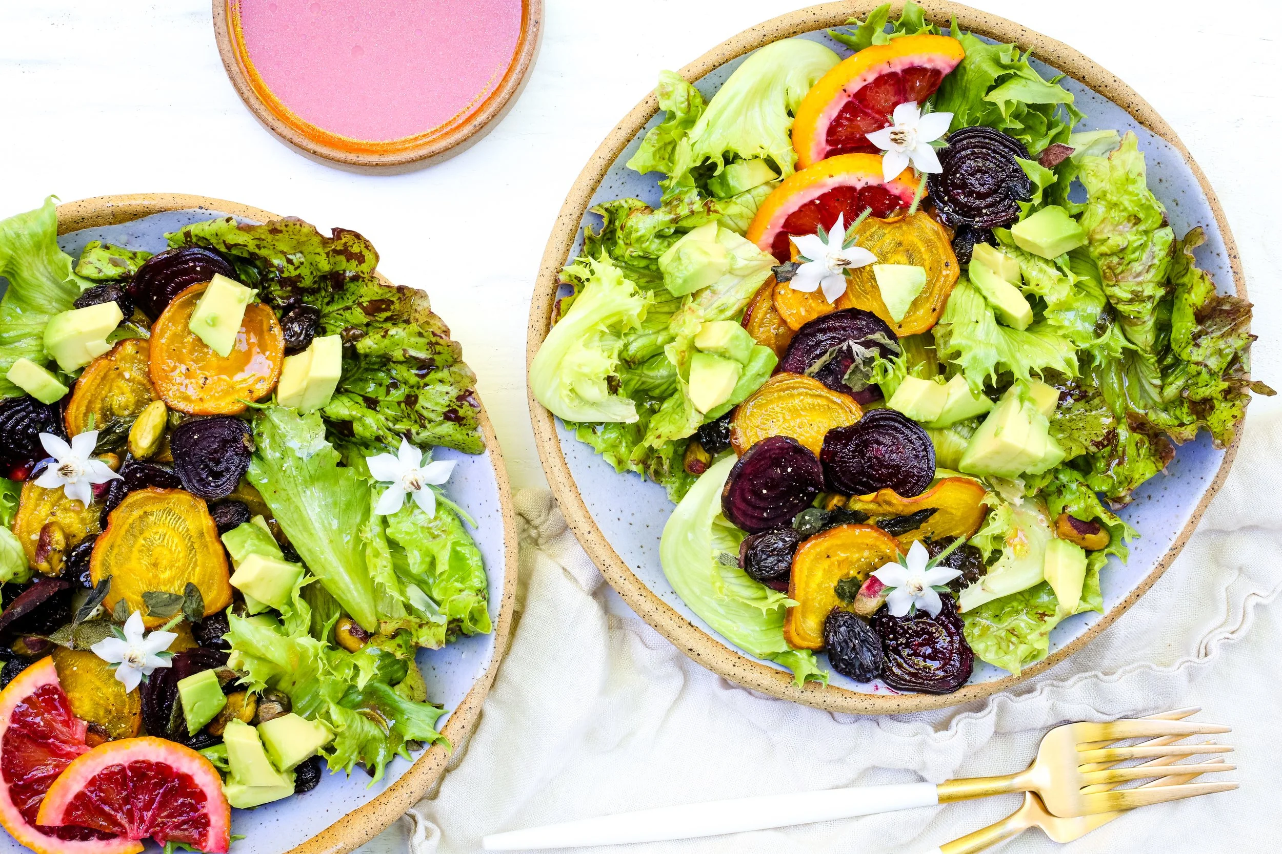 Beet Salad w/ Blood Orange Vinaigrette Recipe