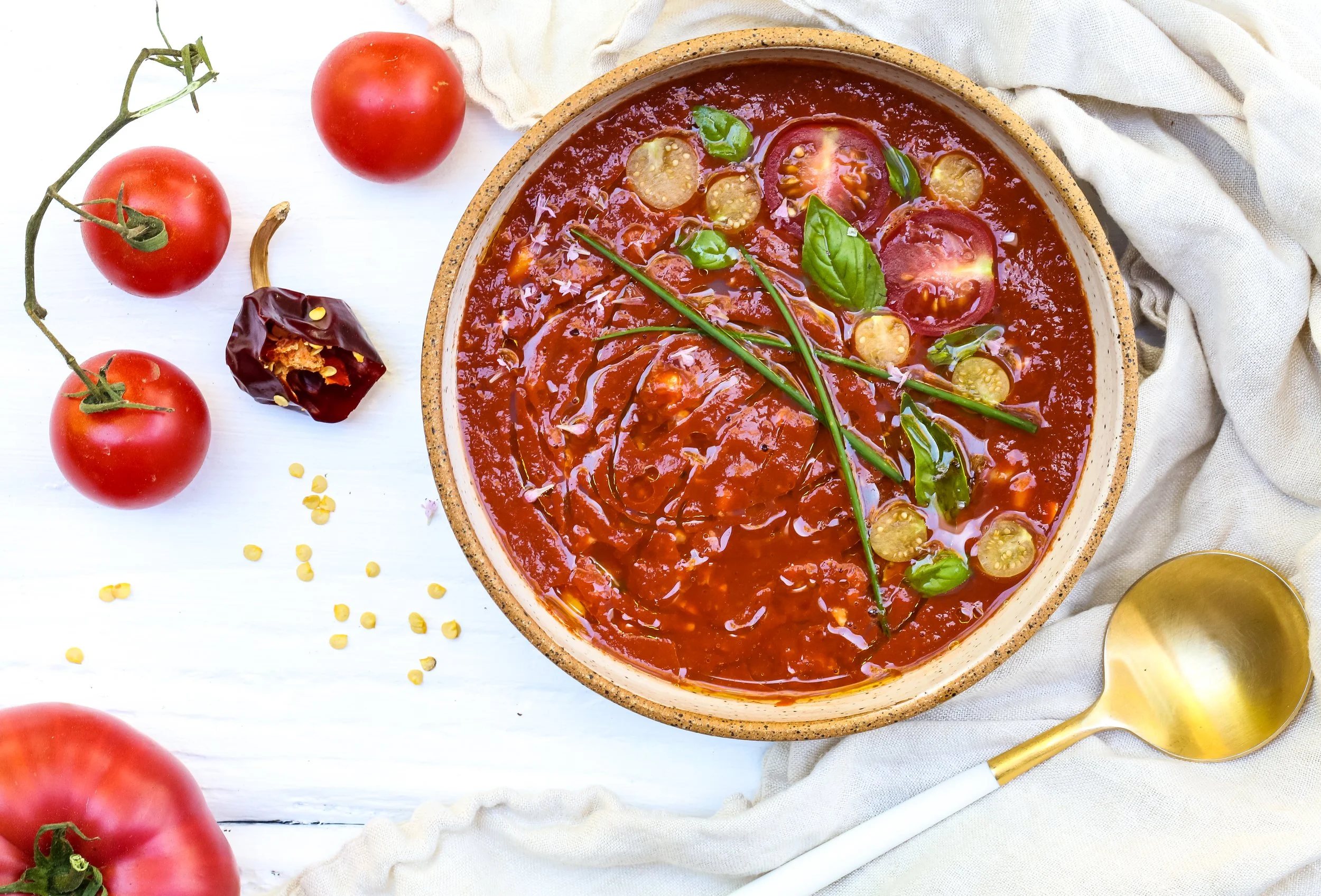 Heirloom Tomato Soup Recipe