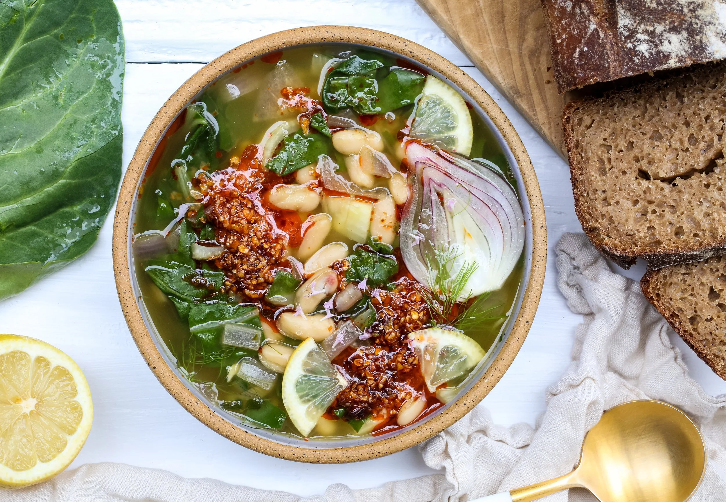 Italian Chard Soup Recipe