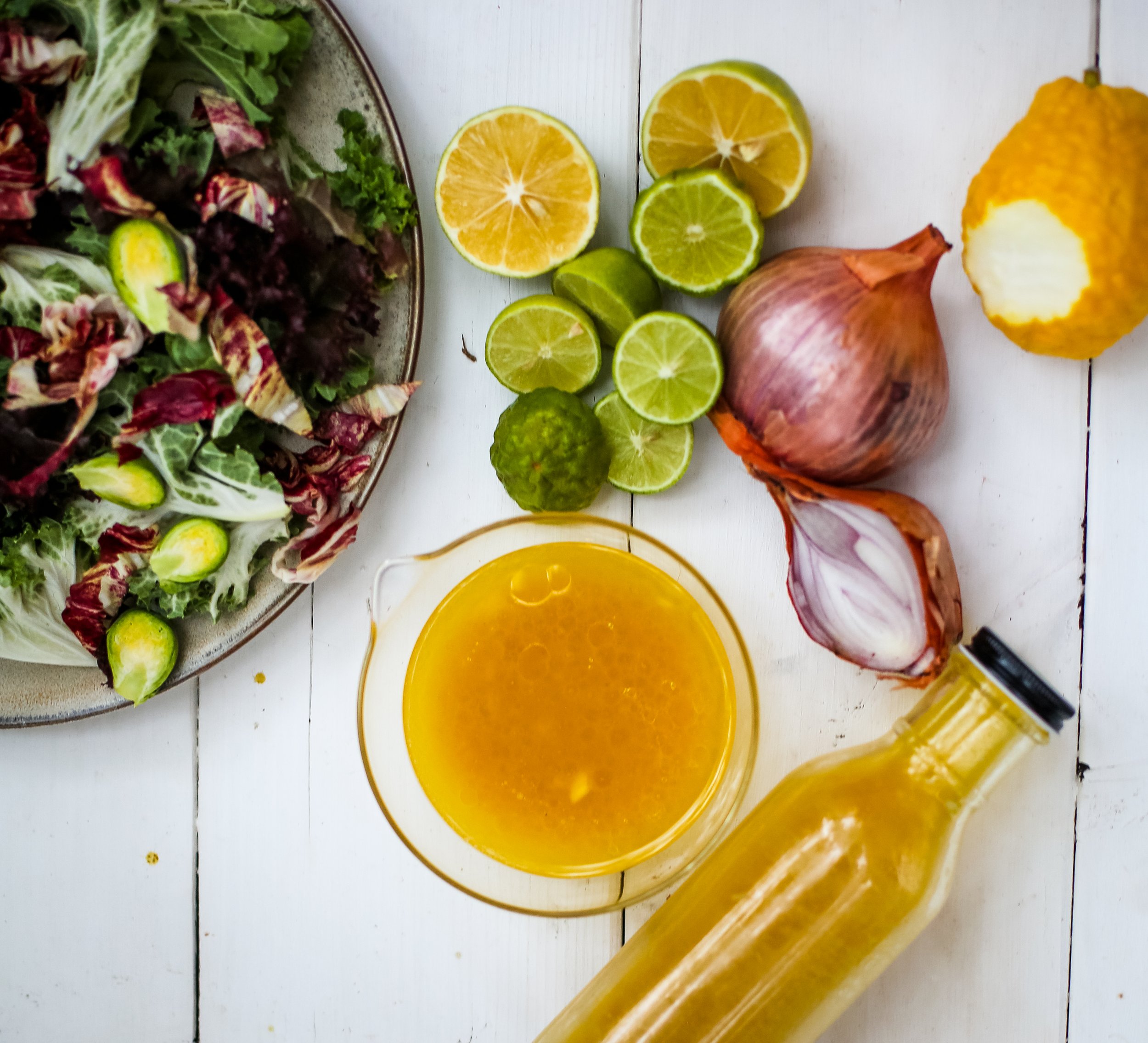 Shallot Dressing w/ Mixed Citrus