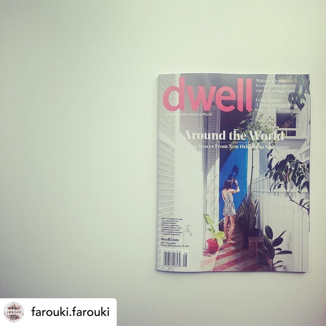 Congrats to our friends @farouki.farouki for the publication of their skinny house by @dwellmagazine  We can&rsquo;t wait to come to NOLA and check it out in person!