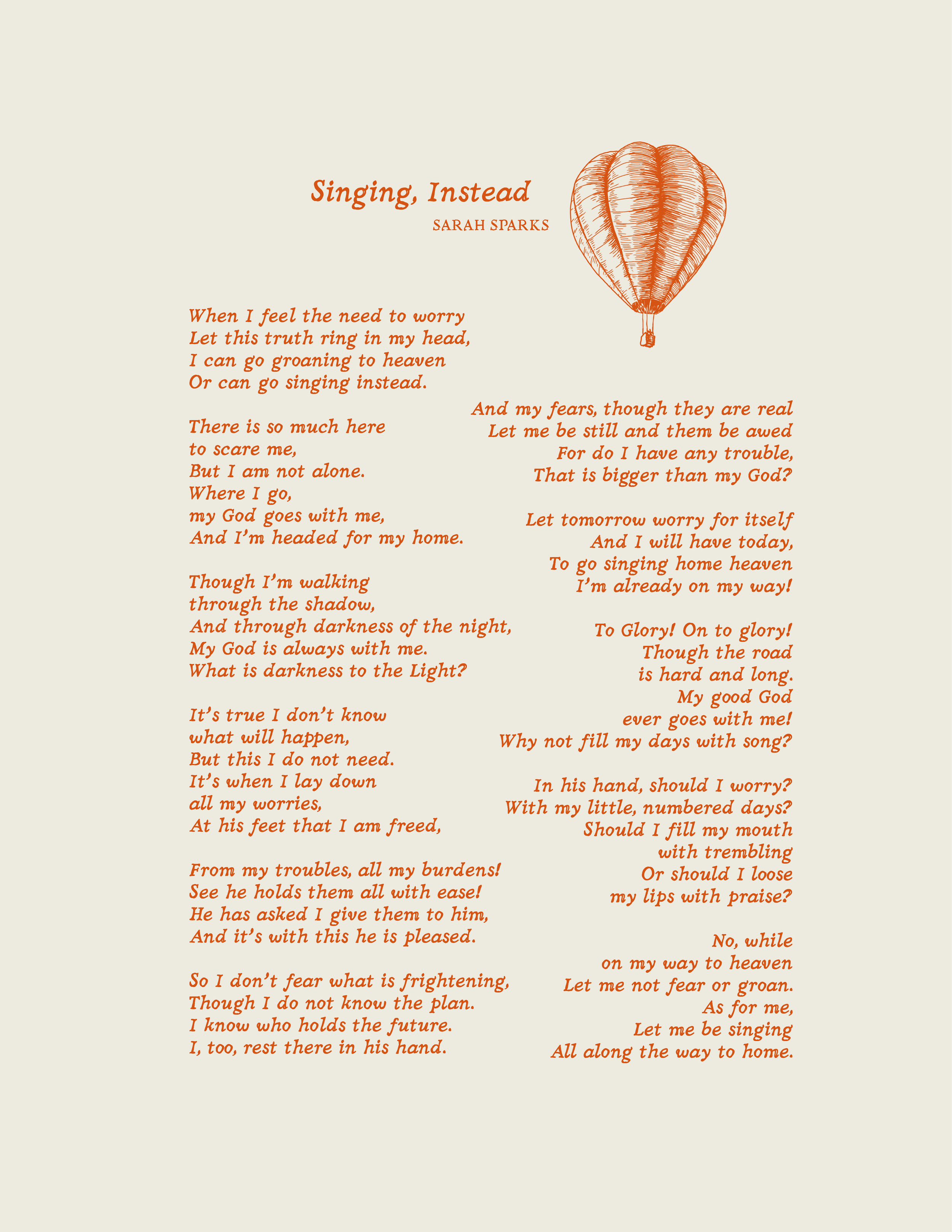 Singing, Instead Print.png