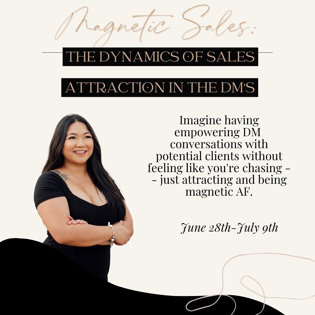 Do you prefer to close sales in the DM&rsquo;s or on sales call?

I asked this question on my stories and 87% hands down want those DM sales &mdash; like today. 👏🏼

What does that lead to?

✨More time to spend on stories, content creation or servin