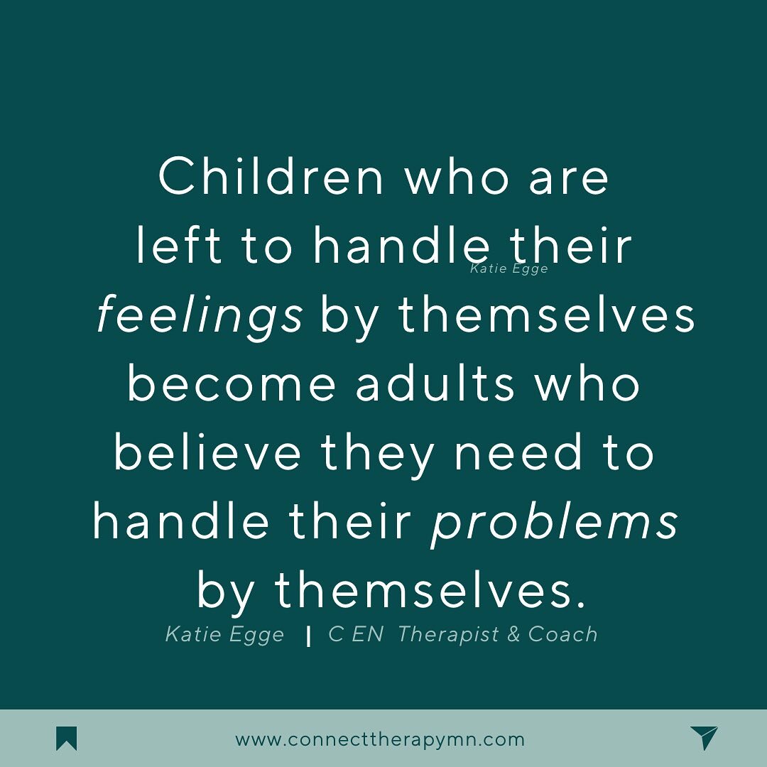 ✨This is why the feeling of loneliness is so pervasive not only in childhood but also in adulthood. 

👉🏽And this is also why I created the CEN Support Group. Healing is a relational process.

💚Registration starts tomorrow so follow #connecttherapy